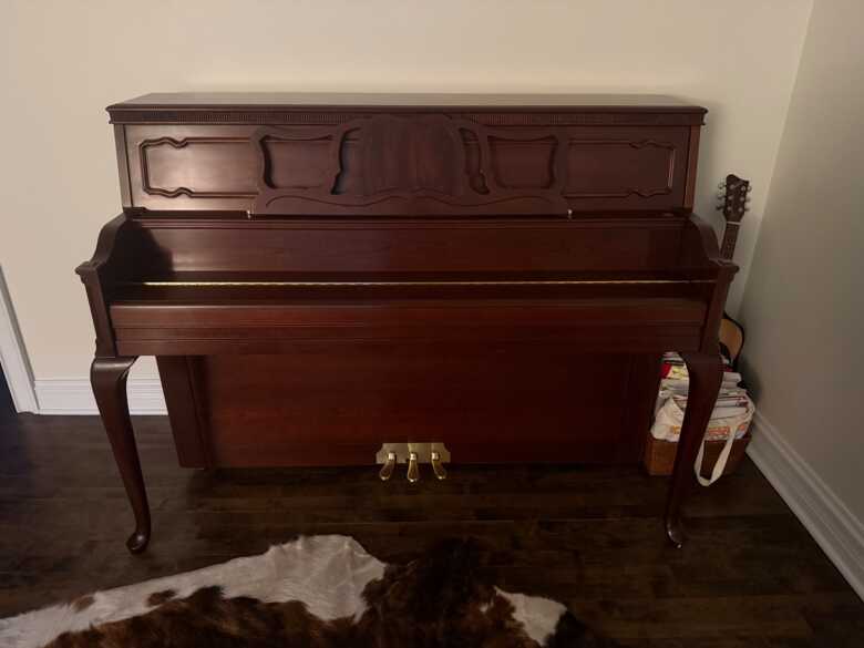 Matching bench included