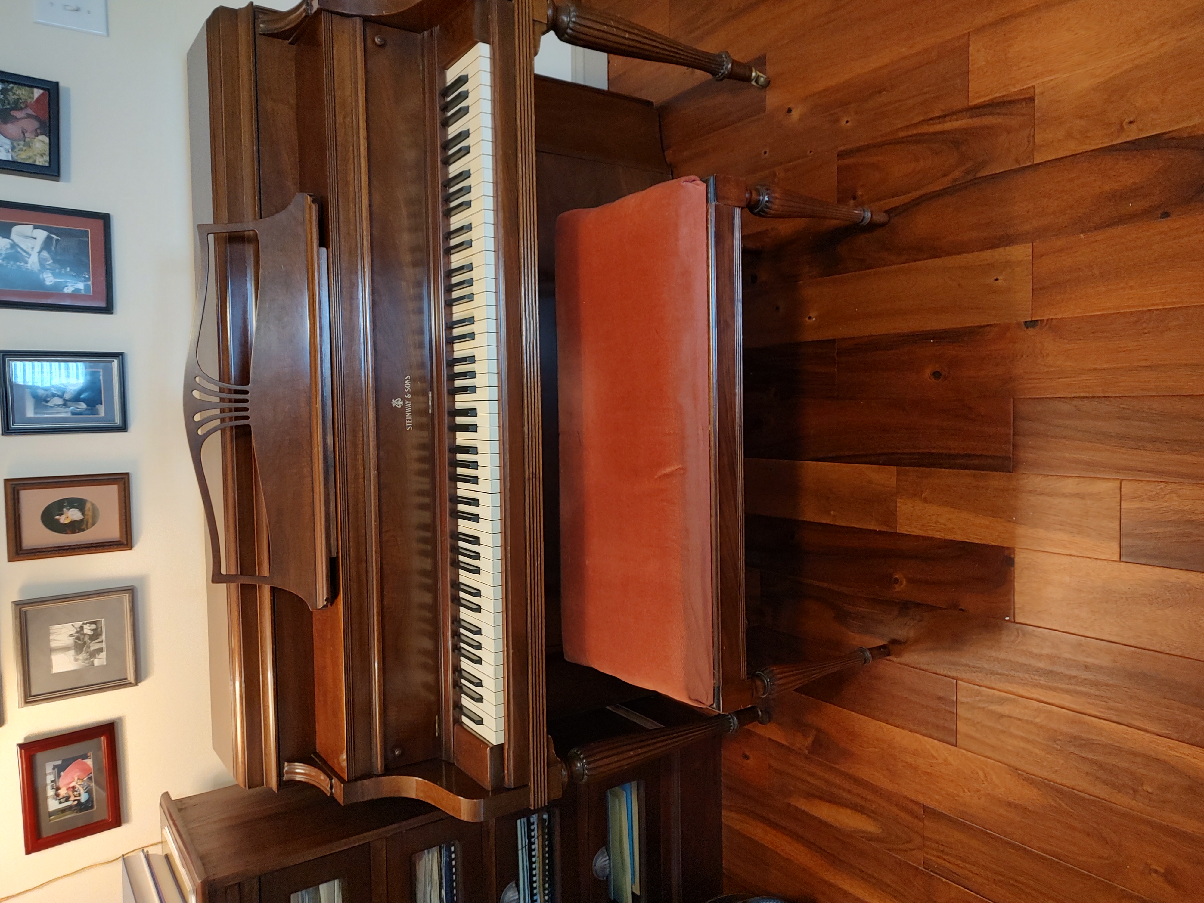 One owner Steinway upright