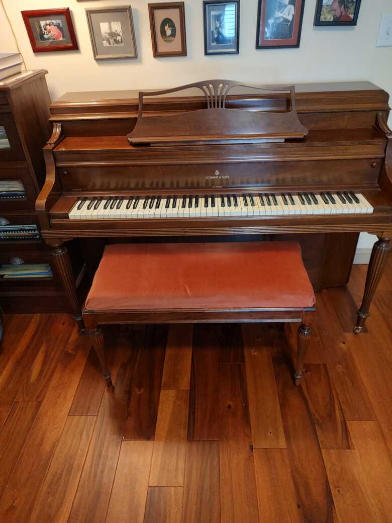 One owner Steinway upright