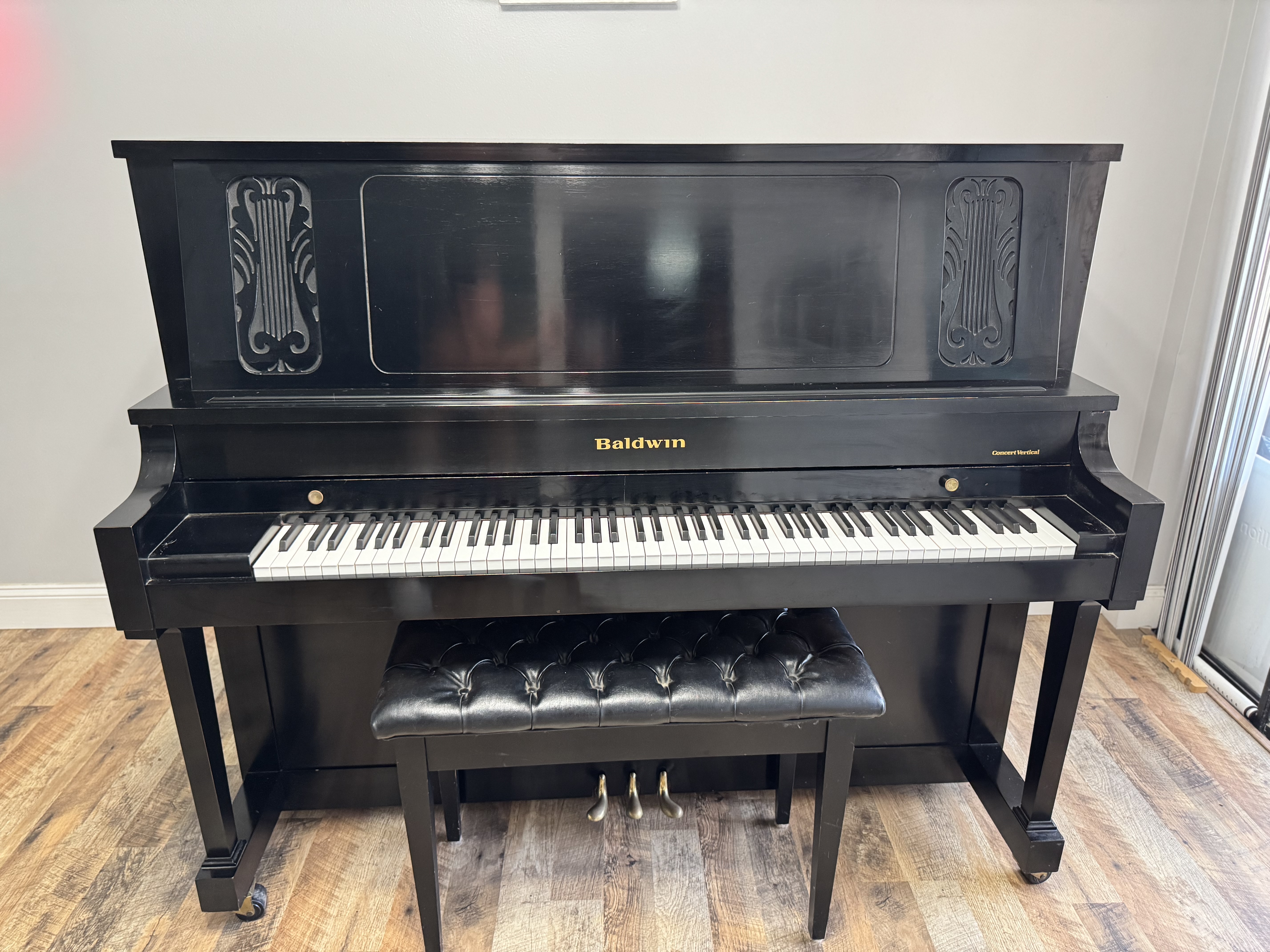 1992 Baldwin Model 6000 Concert Vertical Piano (52") – Excel
