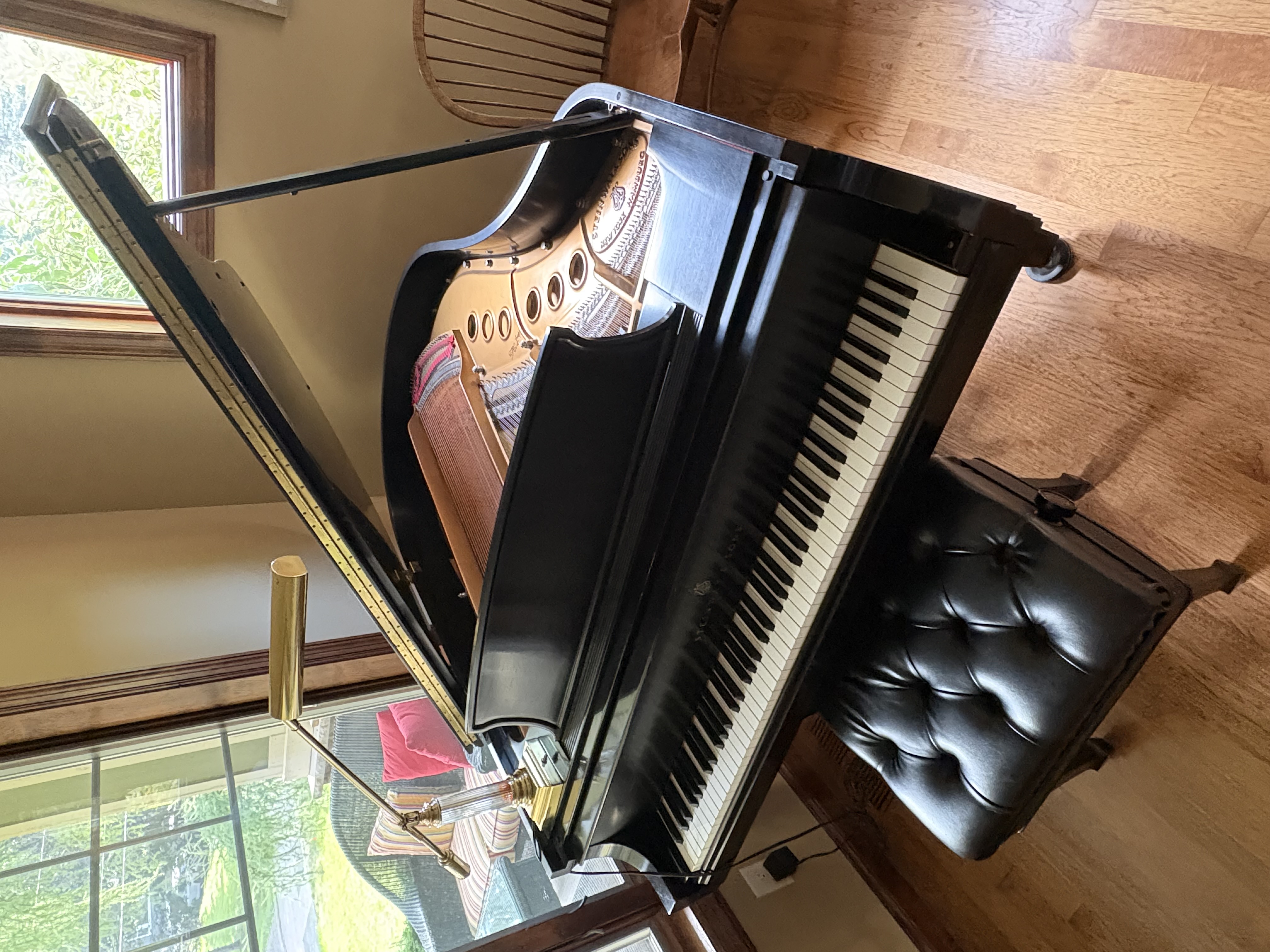2000 Steinway & Sons Model M (5'7")  Baby Grand Piano