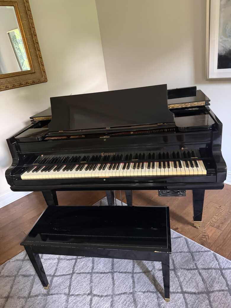 1920s Conover Grand Piano Vintage