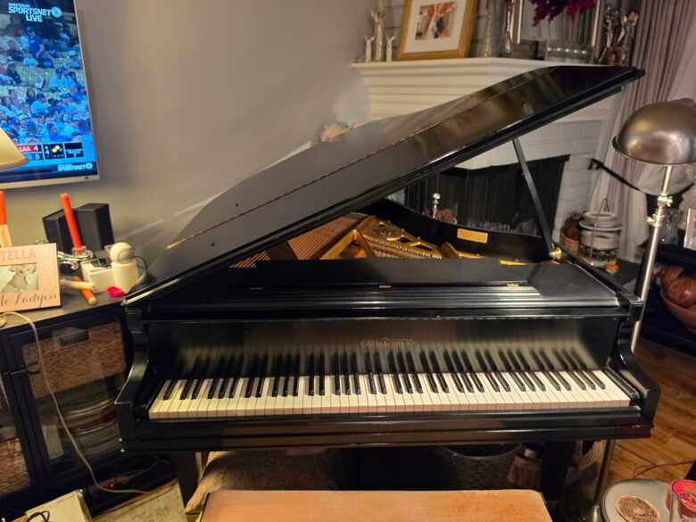 1970 Chickering Baby Grand Piano
