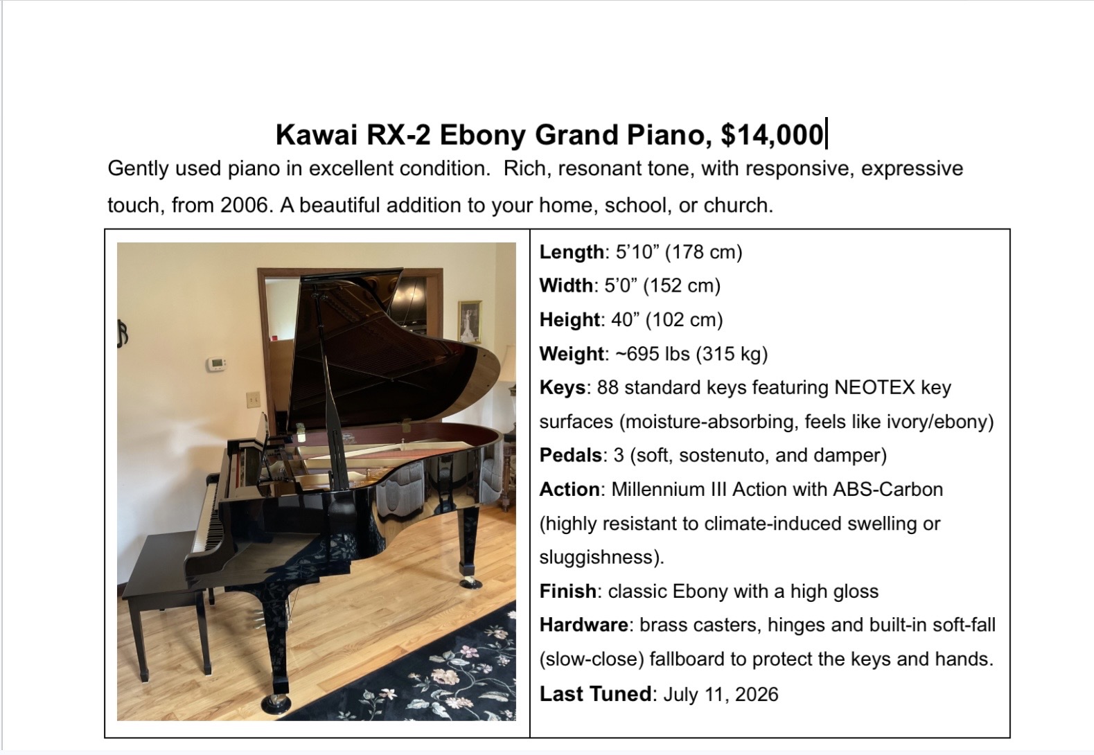 Amazing Grand Piano