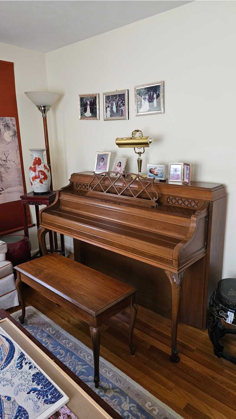 Steinway & Sons Upright Mahogany - Great Condition