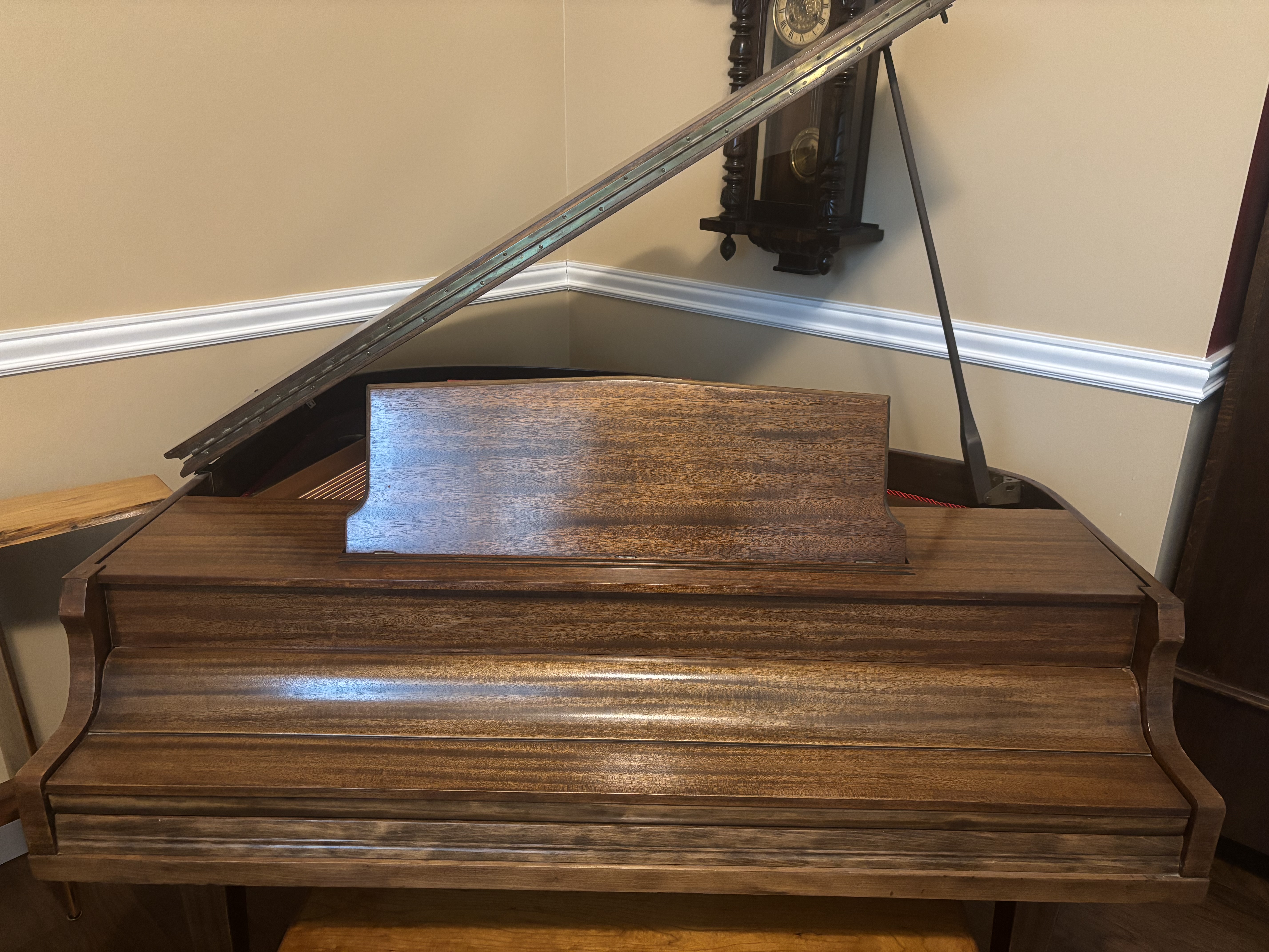Antique Baby Grand Piano Fully Referbished