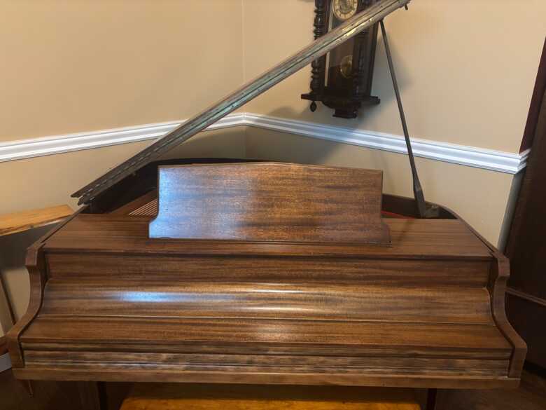 Antique Baby Grand Piano Fully Referbished