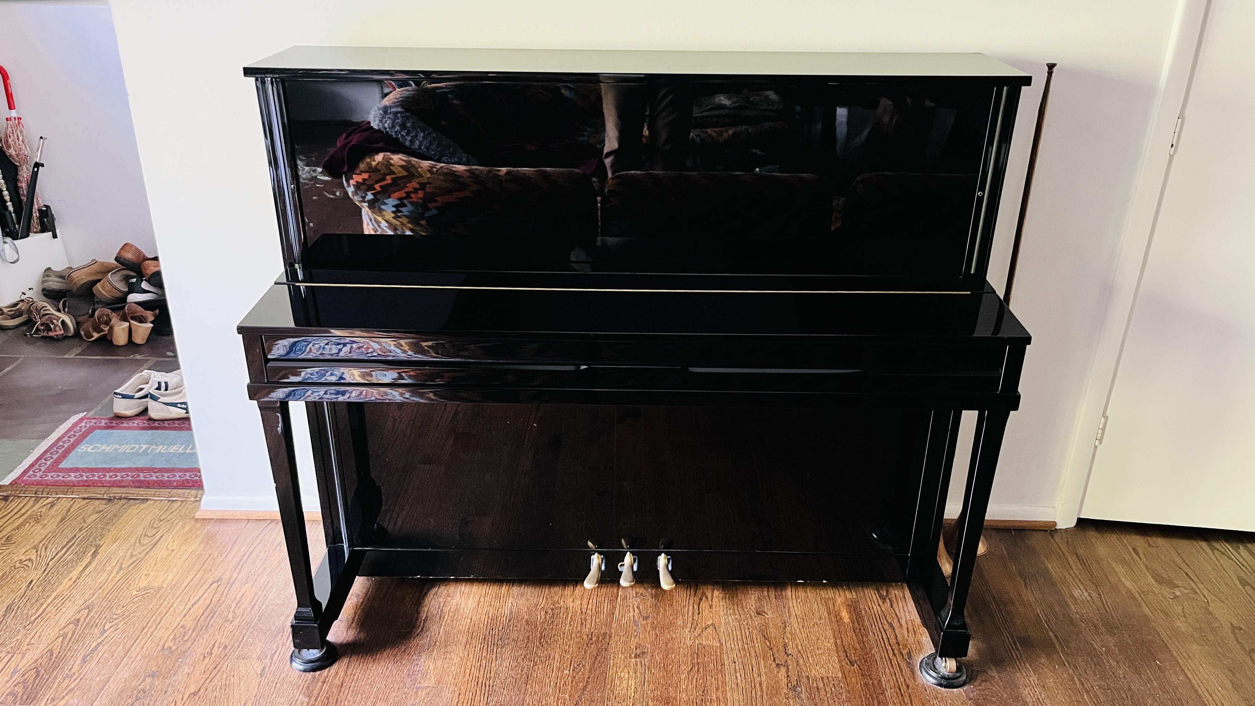 Italian Furstein piano with German action components