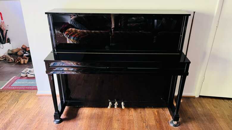 Italian Furstein piano with German action components