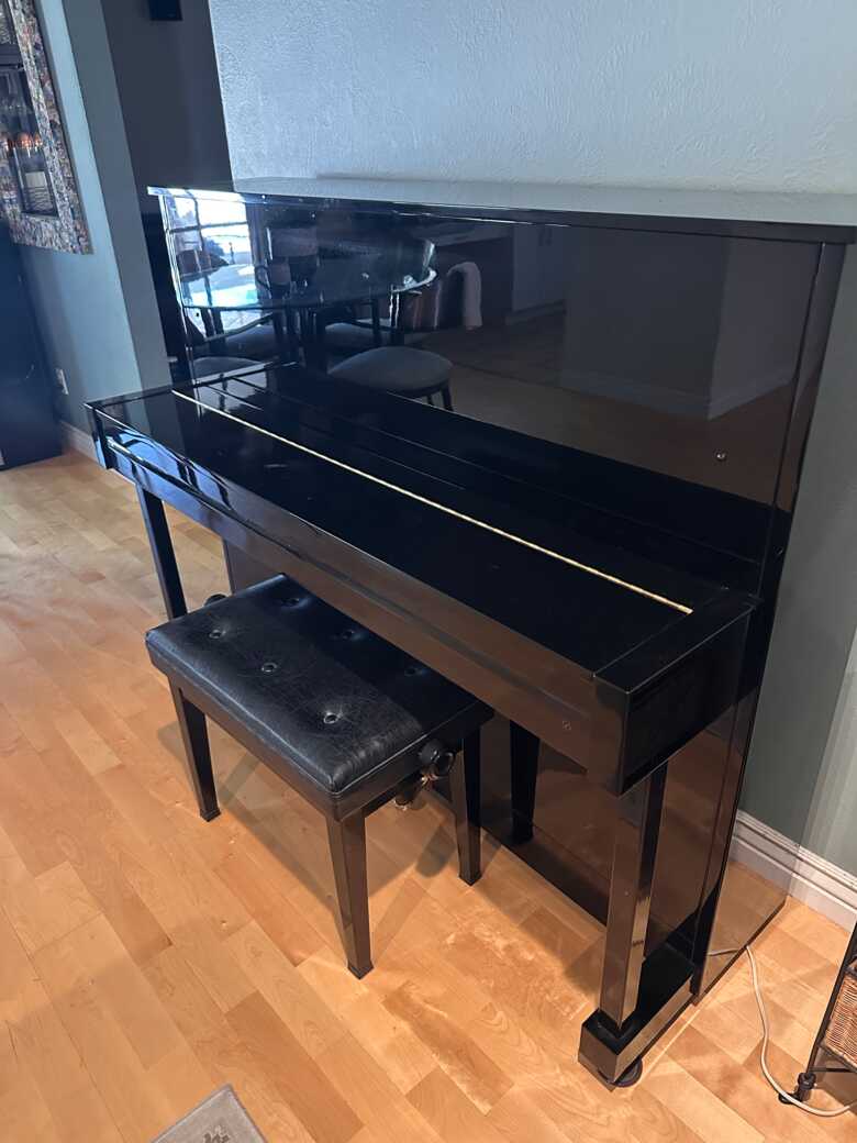 Japanese Kawai CX-21D 48" Prof Upright Piano w/ Bench