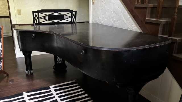 Rare 1916 Rud. Ibach Sohn F-IV 240 Art Deco Grand Piano
