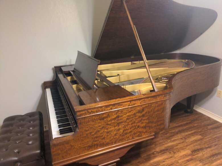 Golden Age Checkering Concert Grand Piano 7’11