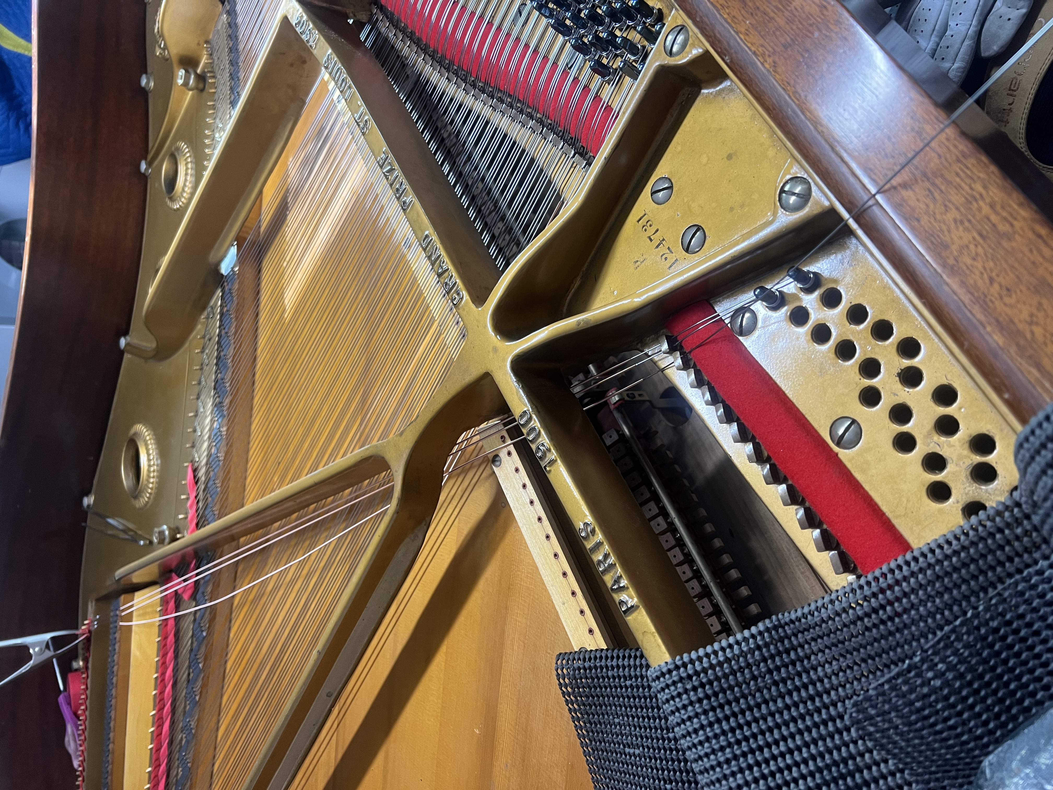 Rebuilder selling vintage grand