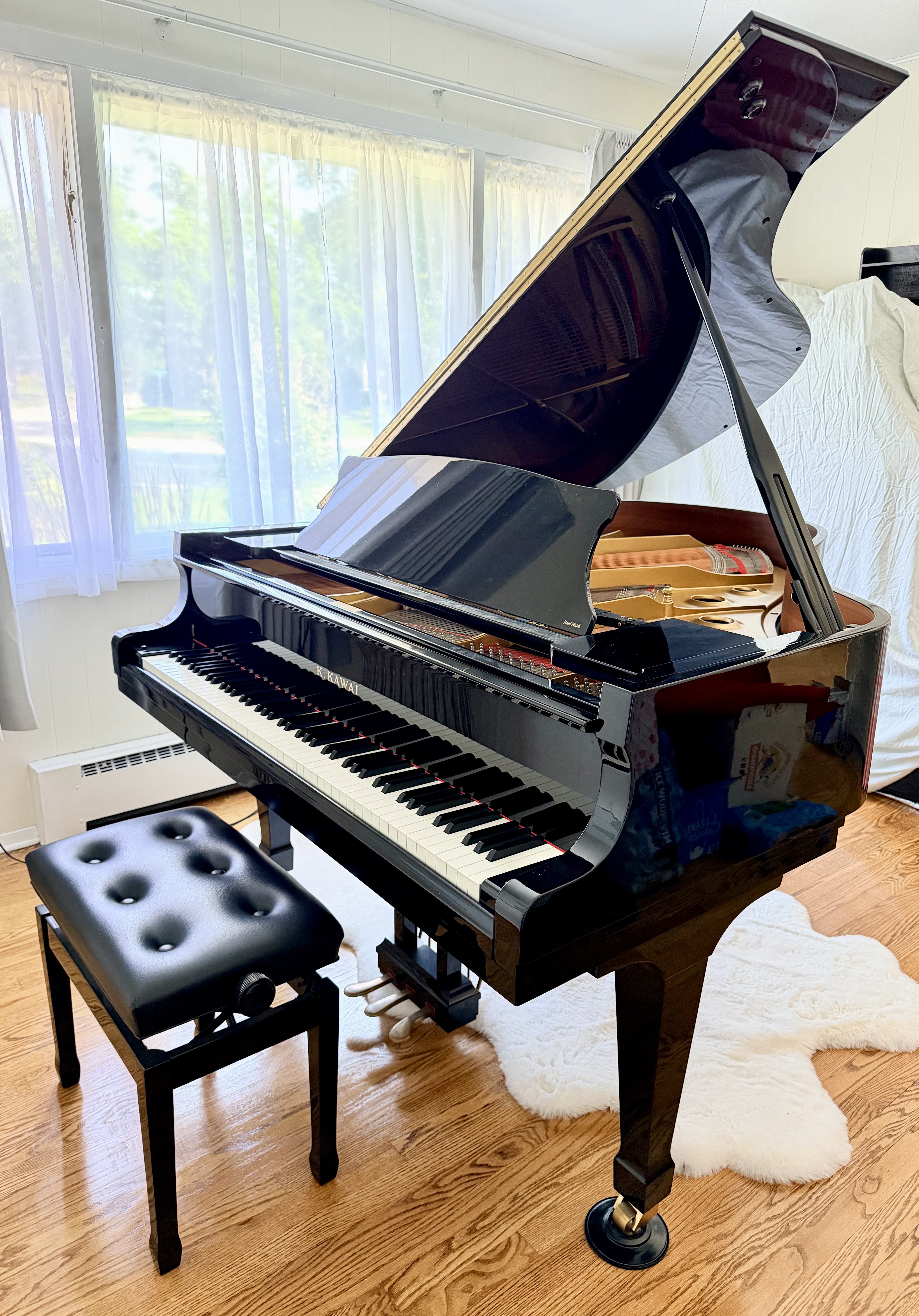2004 Kawai RX-2 Classic Grand Piano (5’10”) - Polished Ebony