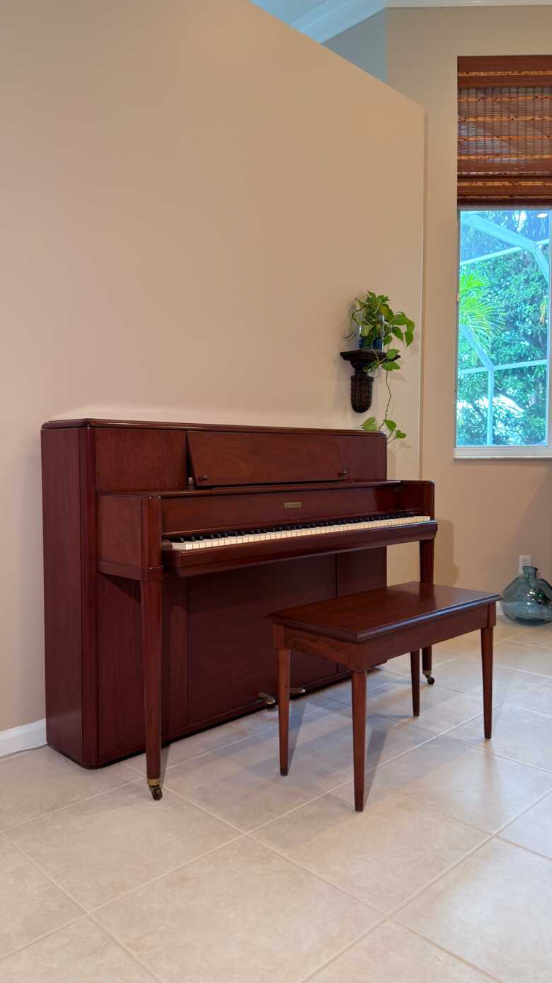 1946 Steinway & Sons Upright Piano