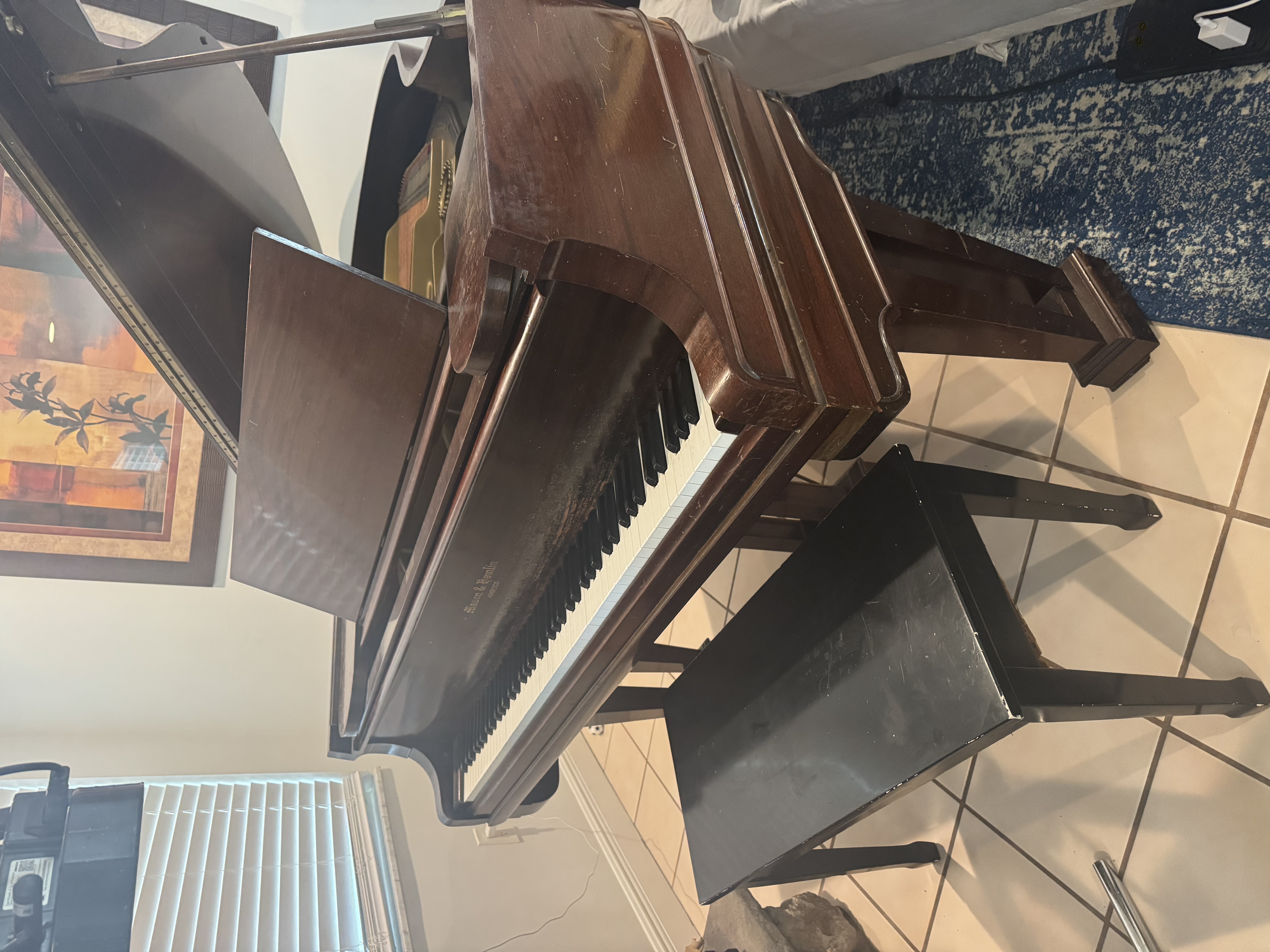 1927 Mason & Hamlin AMPICO Reproducing Grand Piano – Serial 