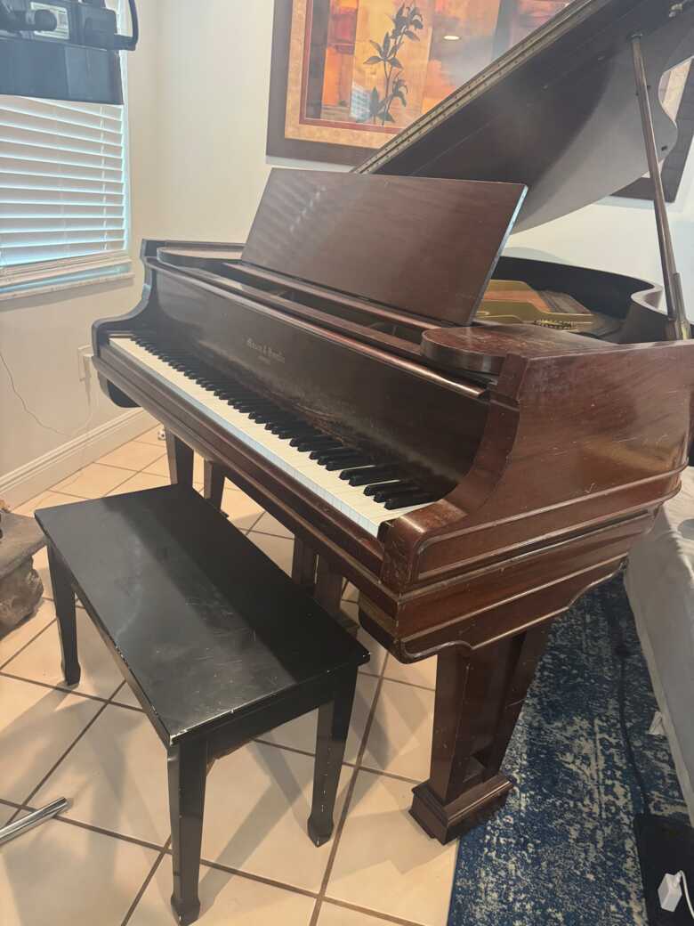 1927 Mason & Hamlin AMPICO Reproducing Grand Piano – Serial 