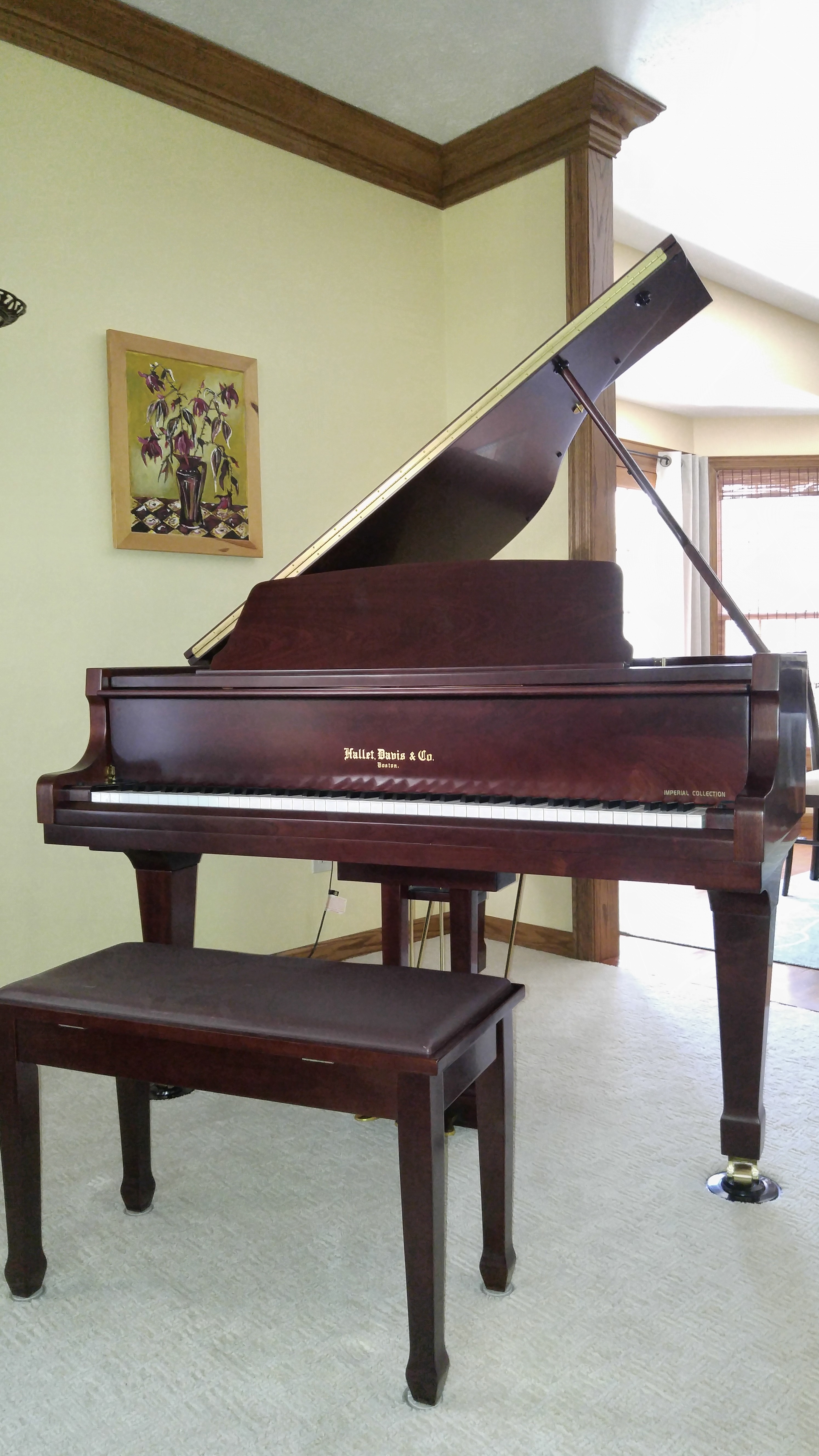 Excellent Condition — Hallet, Davis & Co. 146C Baby Grand