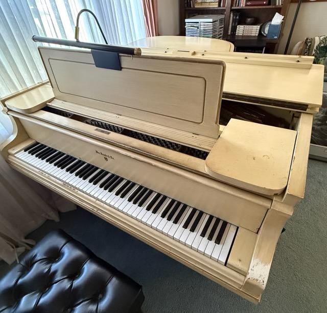 Wm. Knabe & Co Parlor Grand. Serviced in 2023.