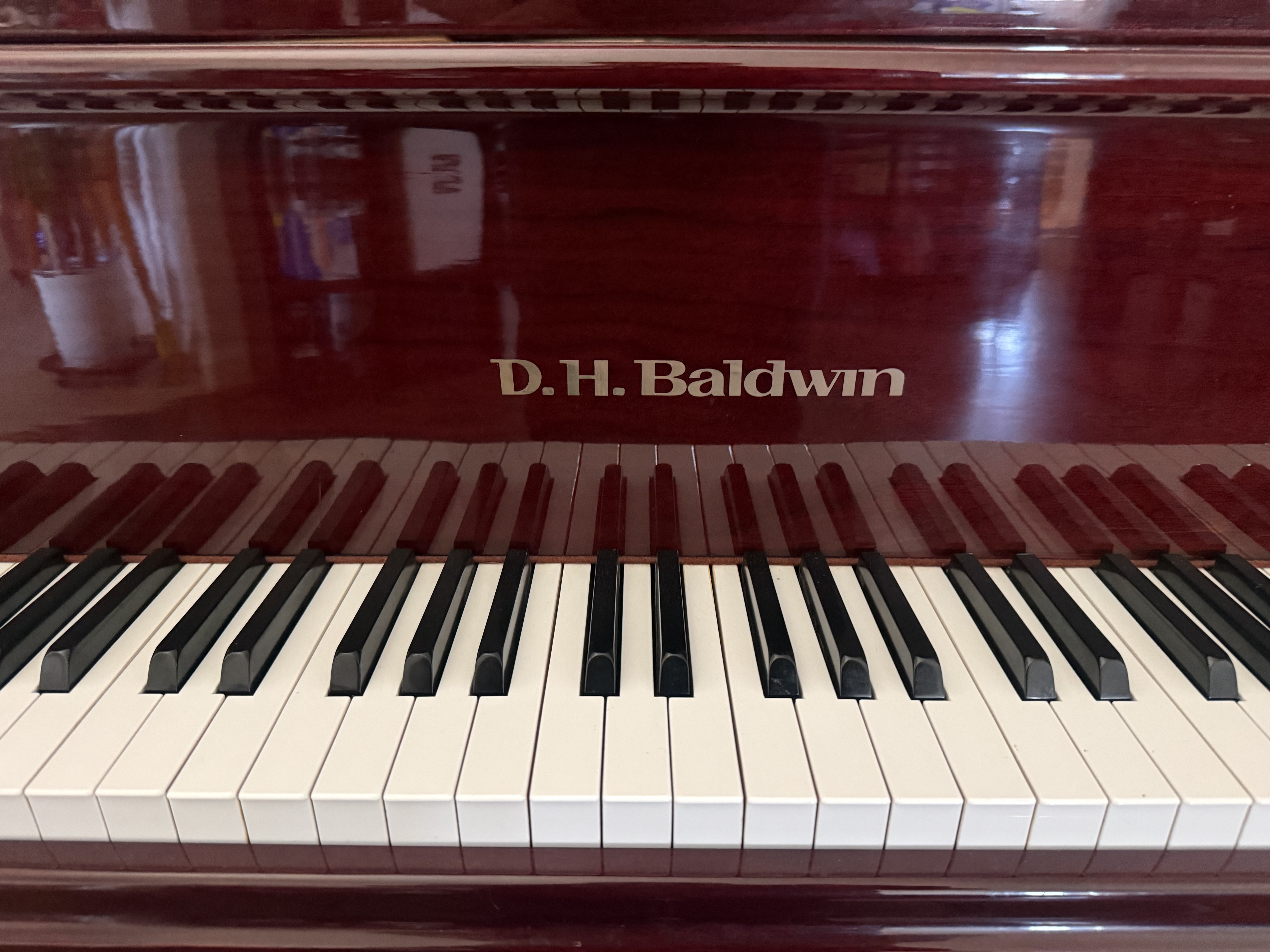 D.H. Baldwin baby grand piano