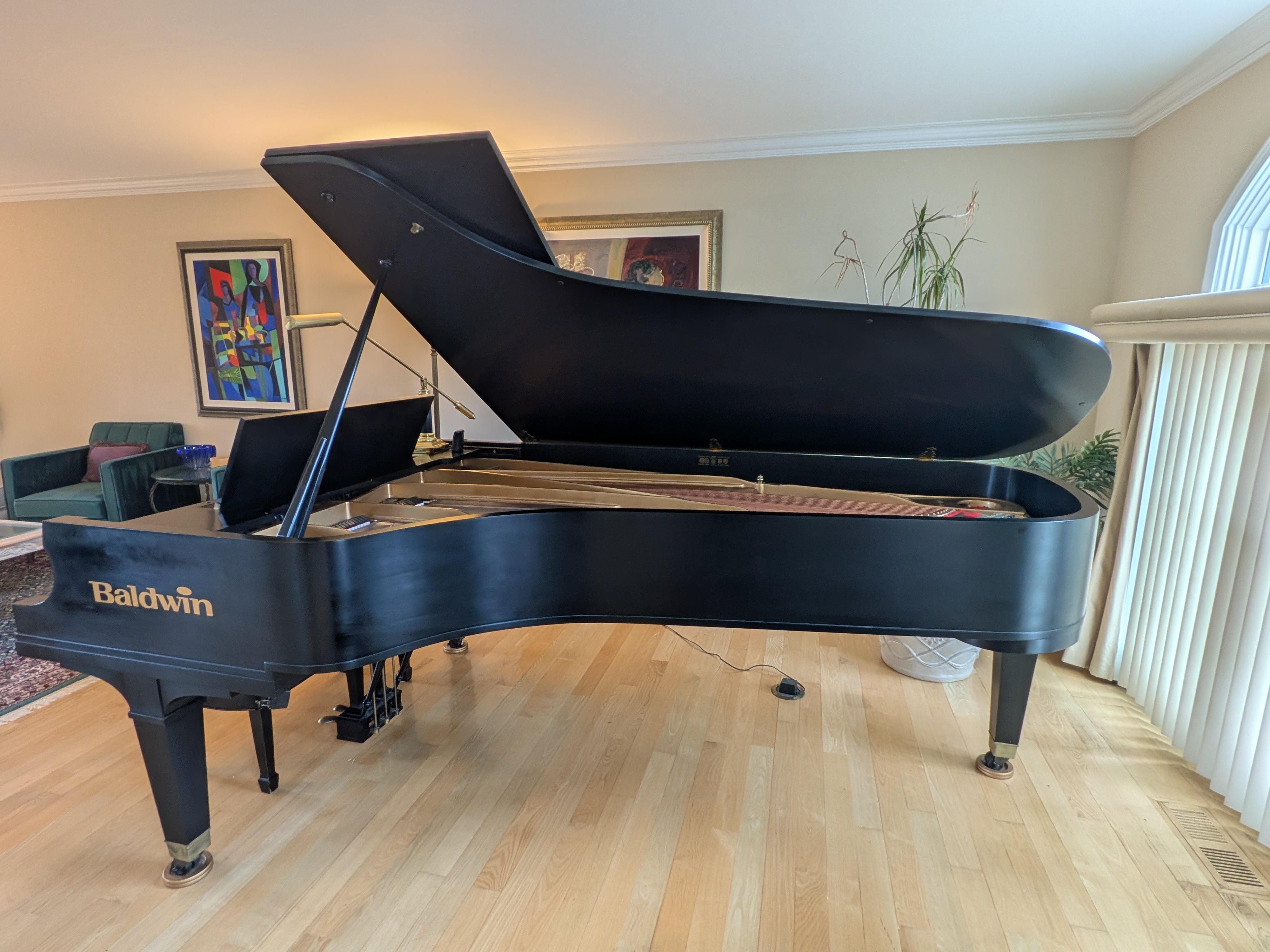 1975 Baldwin SD-10 9' Concert Grand Piano
