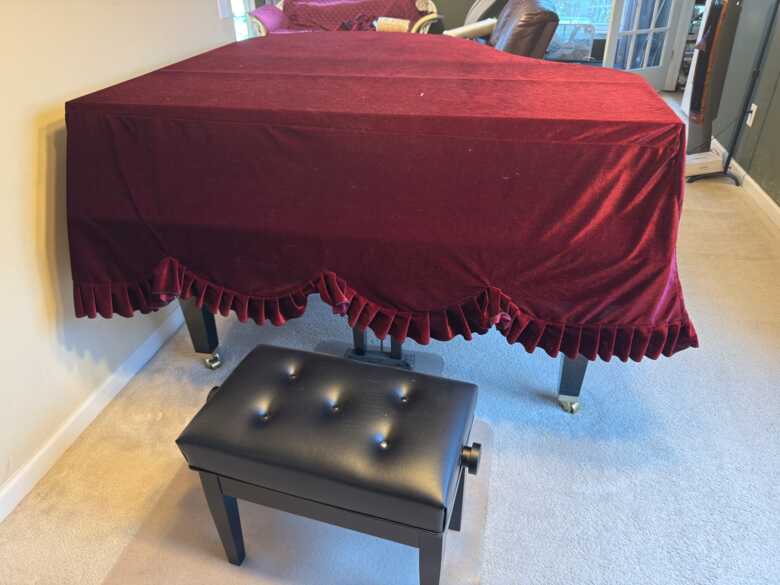 2014 Yamaha GB1K Baby Grand Piano – Polished Ebony – Excelle