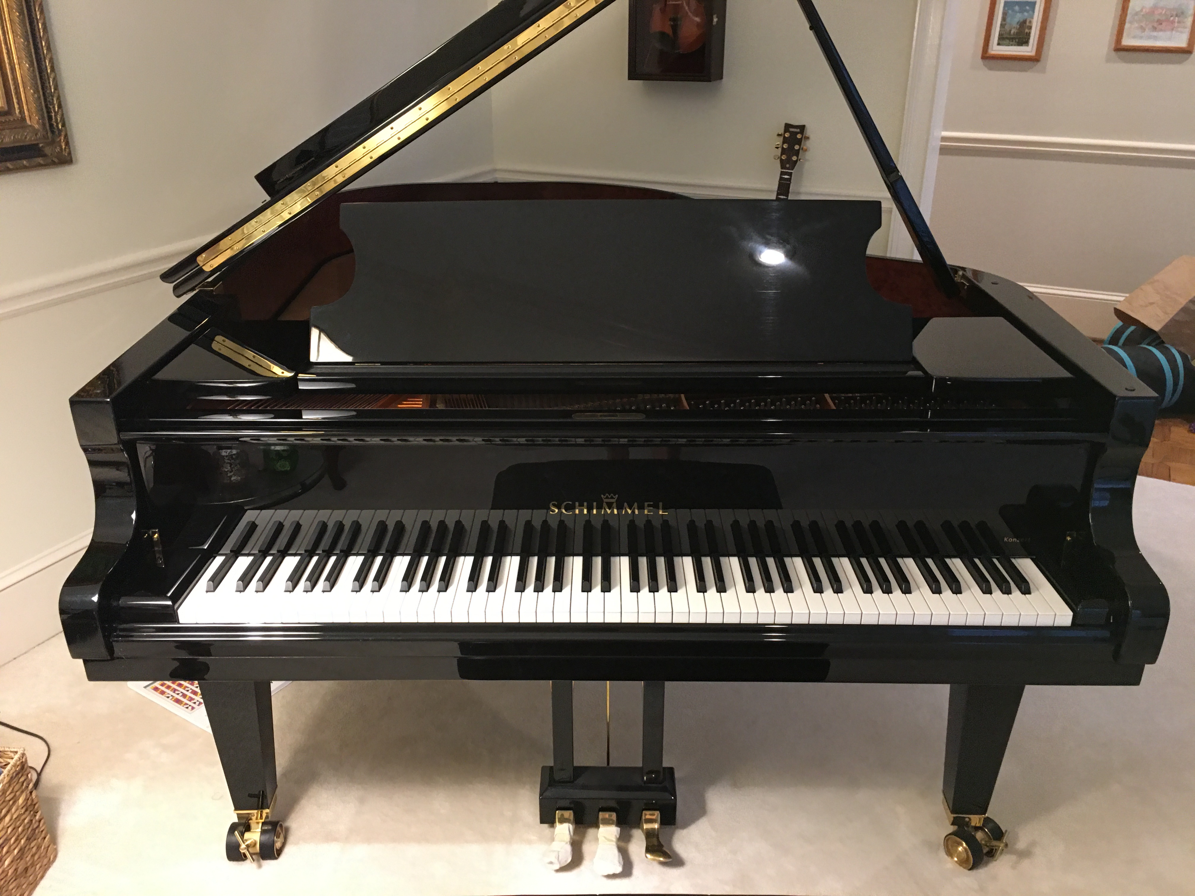 Schimmel Konzert Grand 189 made in Braunschweig Germany