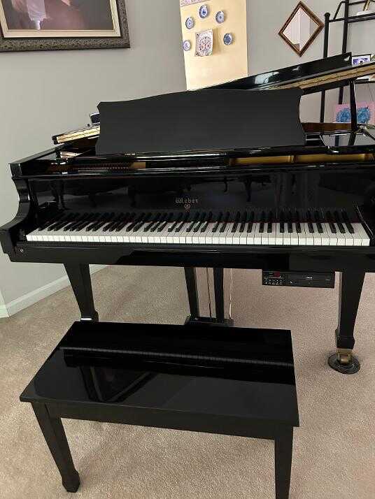 WEBER Baby Grand with QRS Pianomation