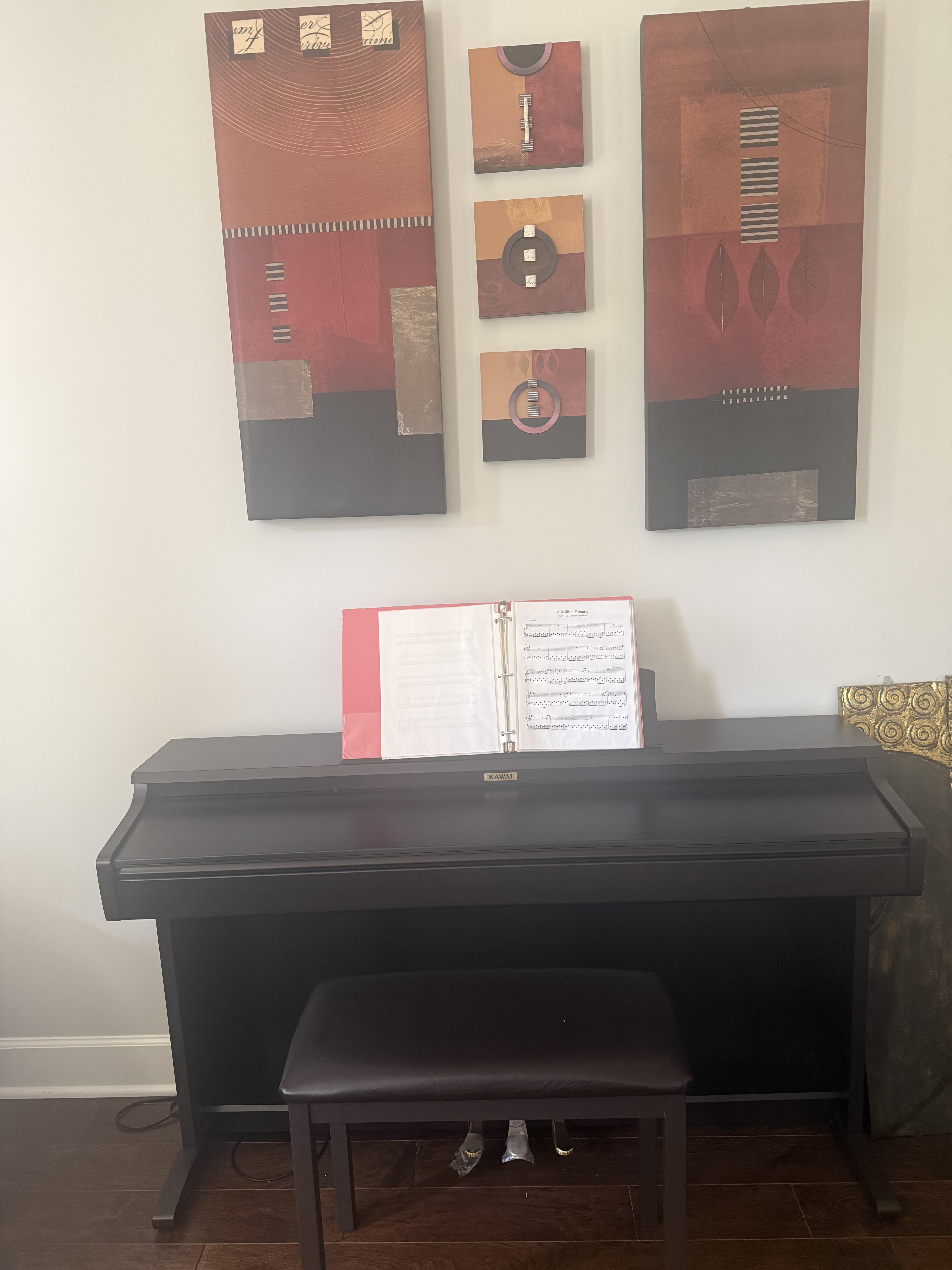 Great Condition ! With Pedals and bench - all working keys