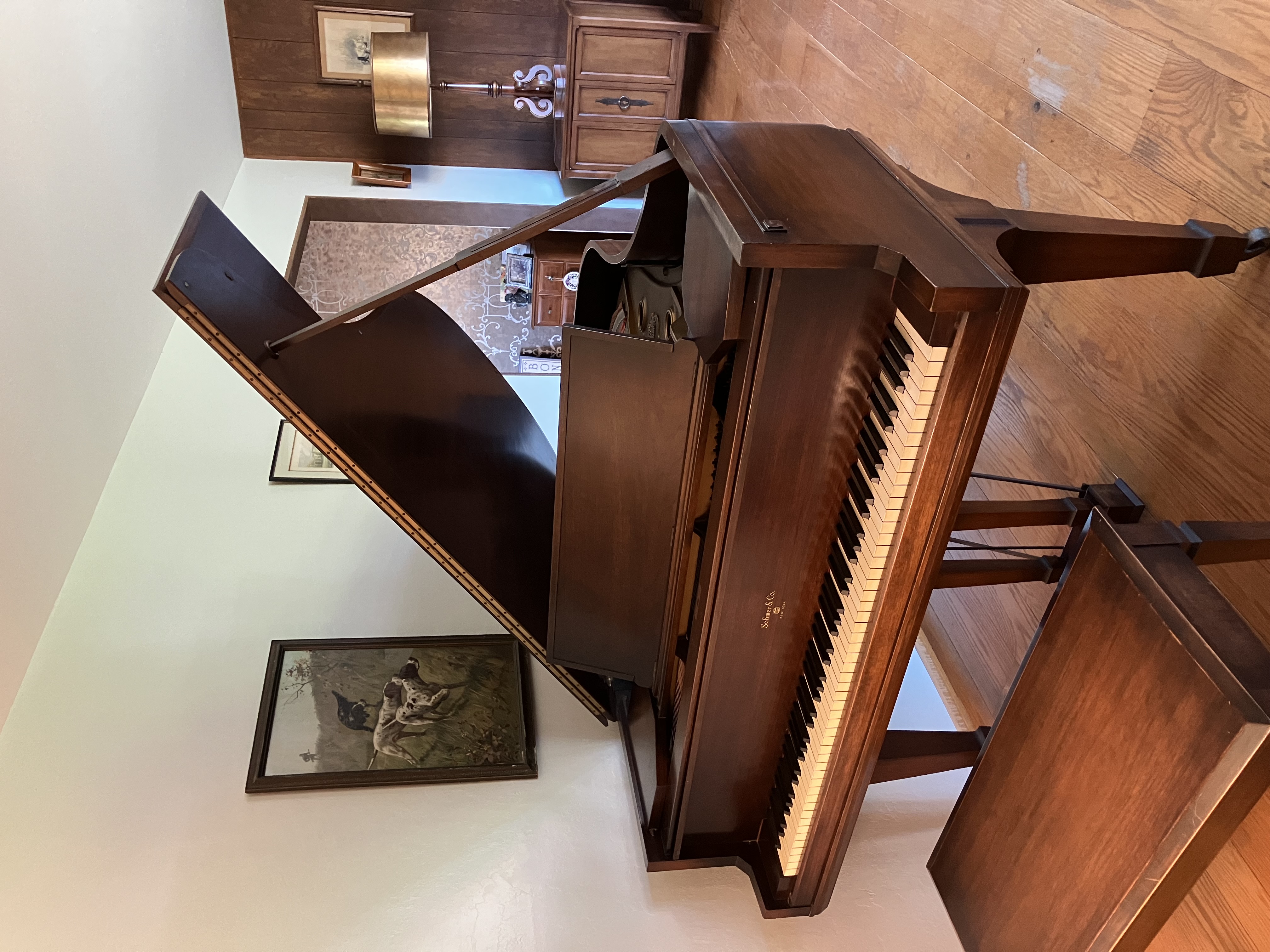 Piano to a musical home