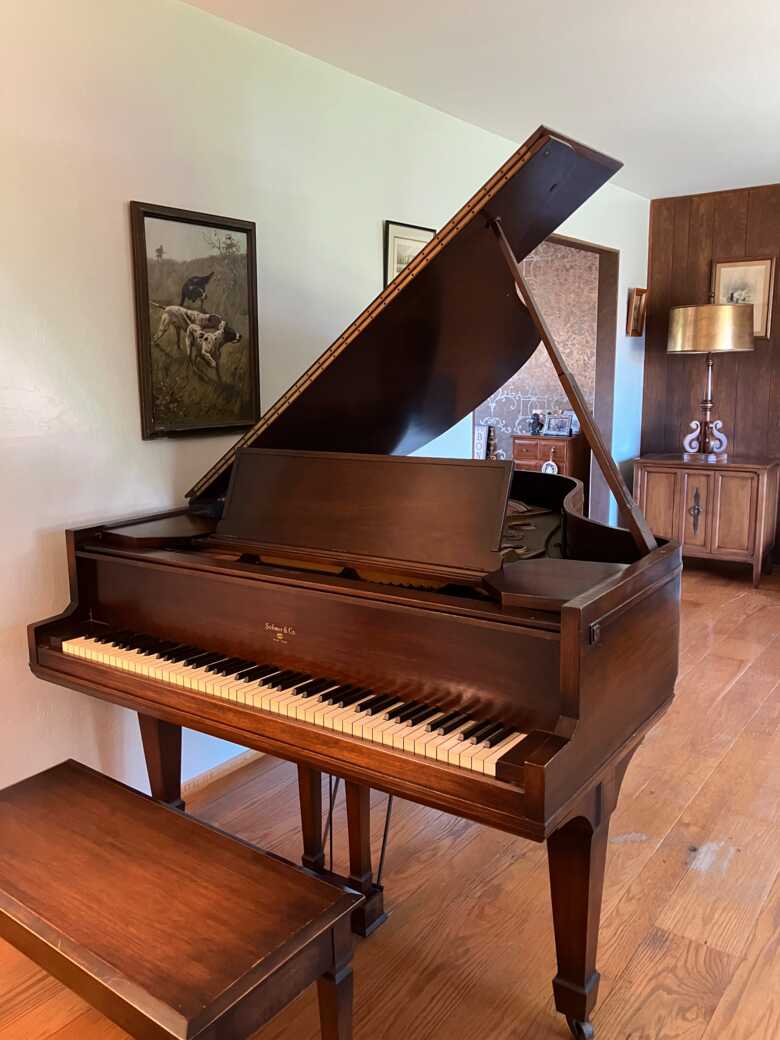 Piano to a musical home