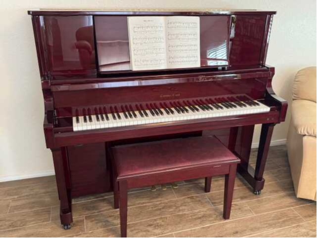 Mint condition Conover Cable studio upright w/bench