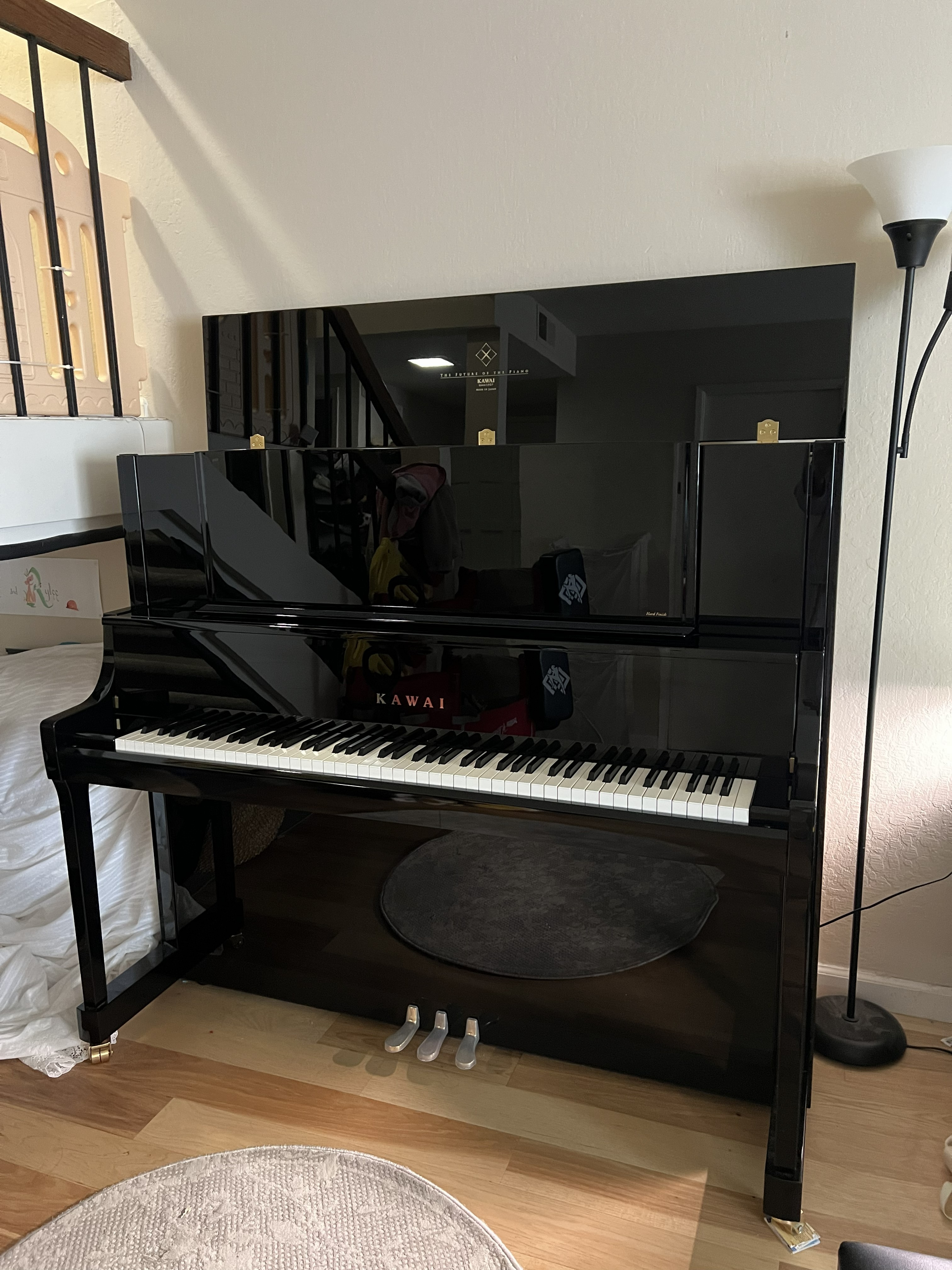 2023 Kawai K-800 AS Professional Upright Piano – Excellent 