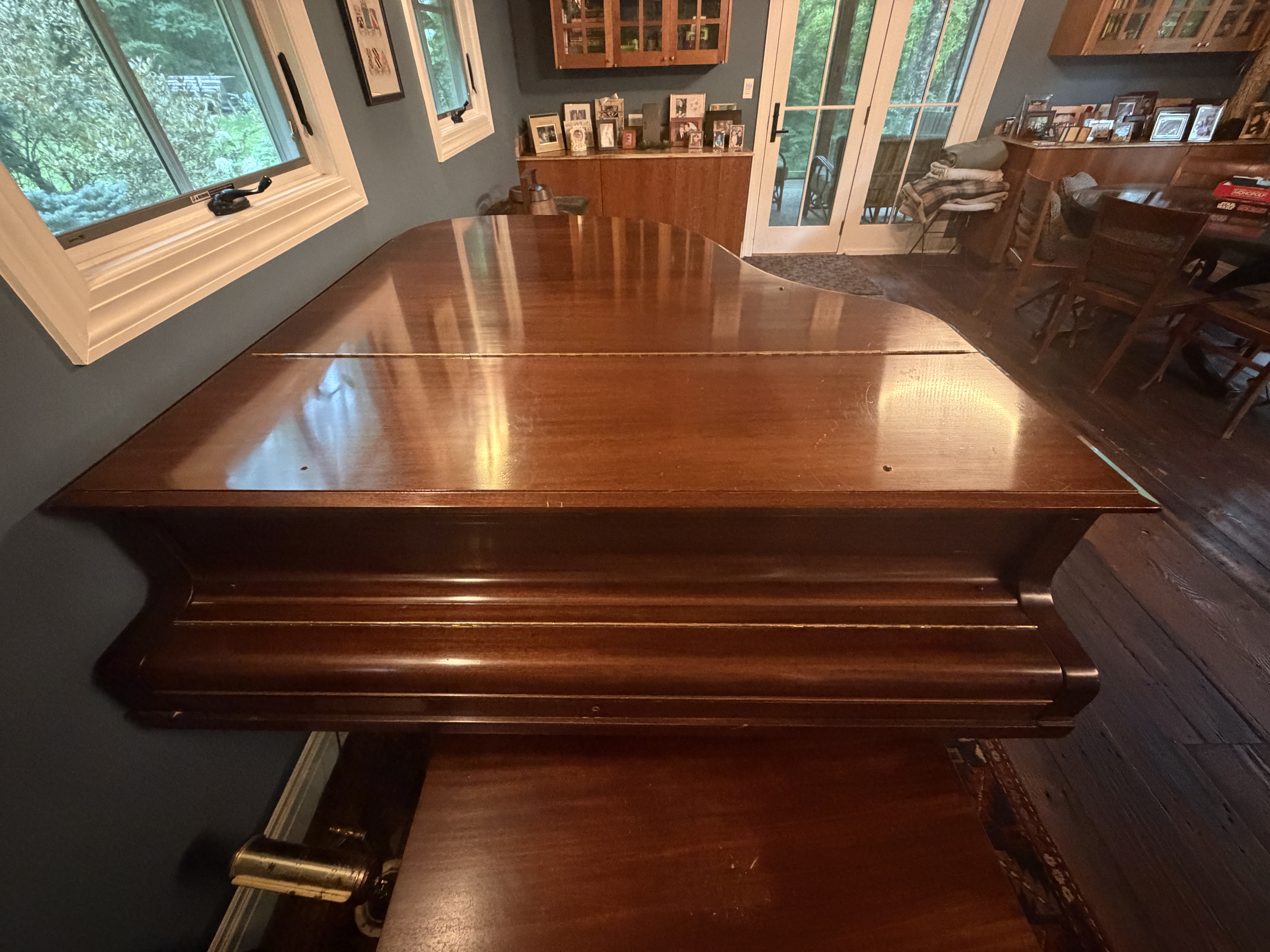 1924 Baldwin Studio Grand in Mahogany 