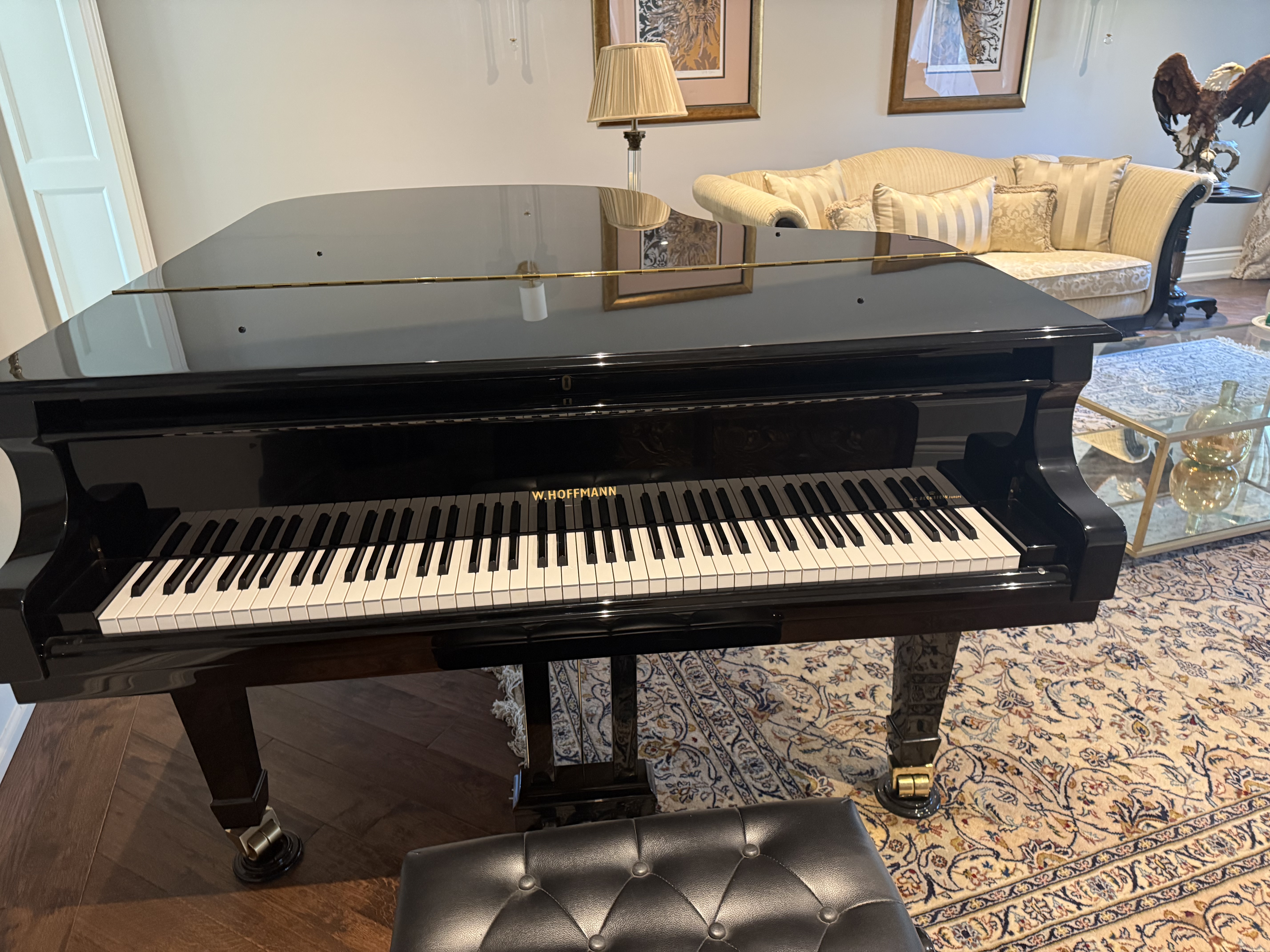 W. Hoffmann Grand Piano - Like New 