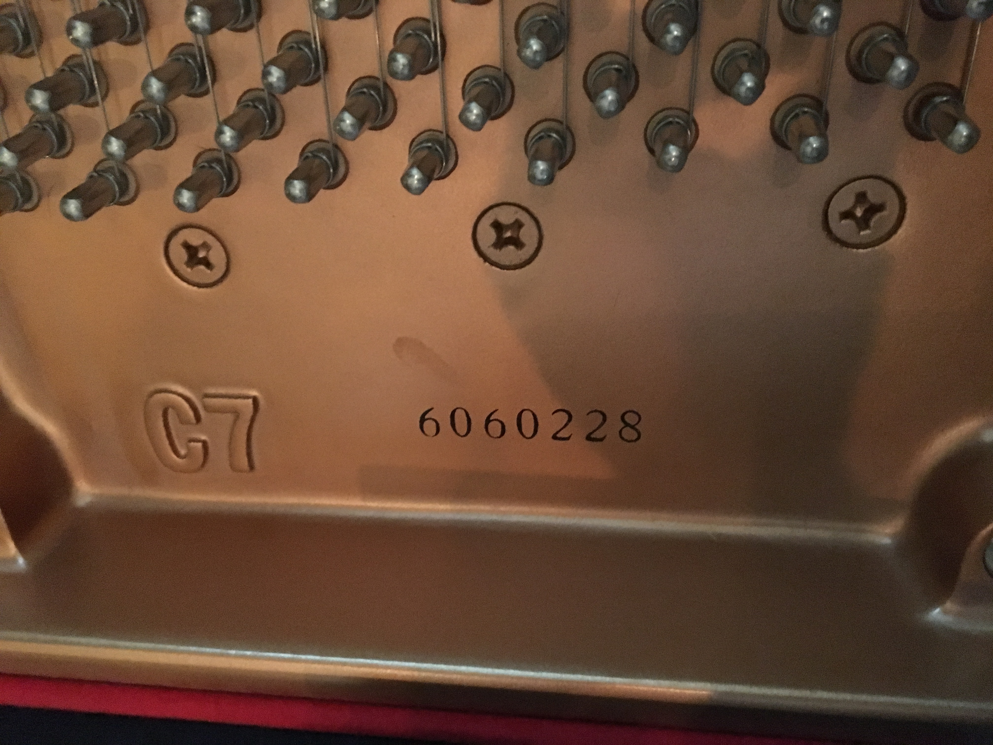 Like New Yamaha C7 Grand Piano