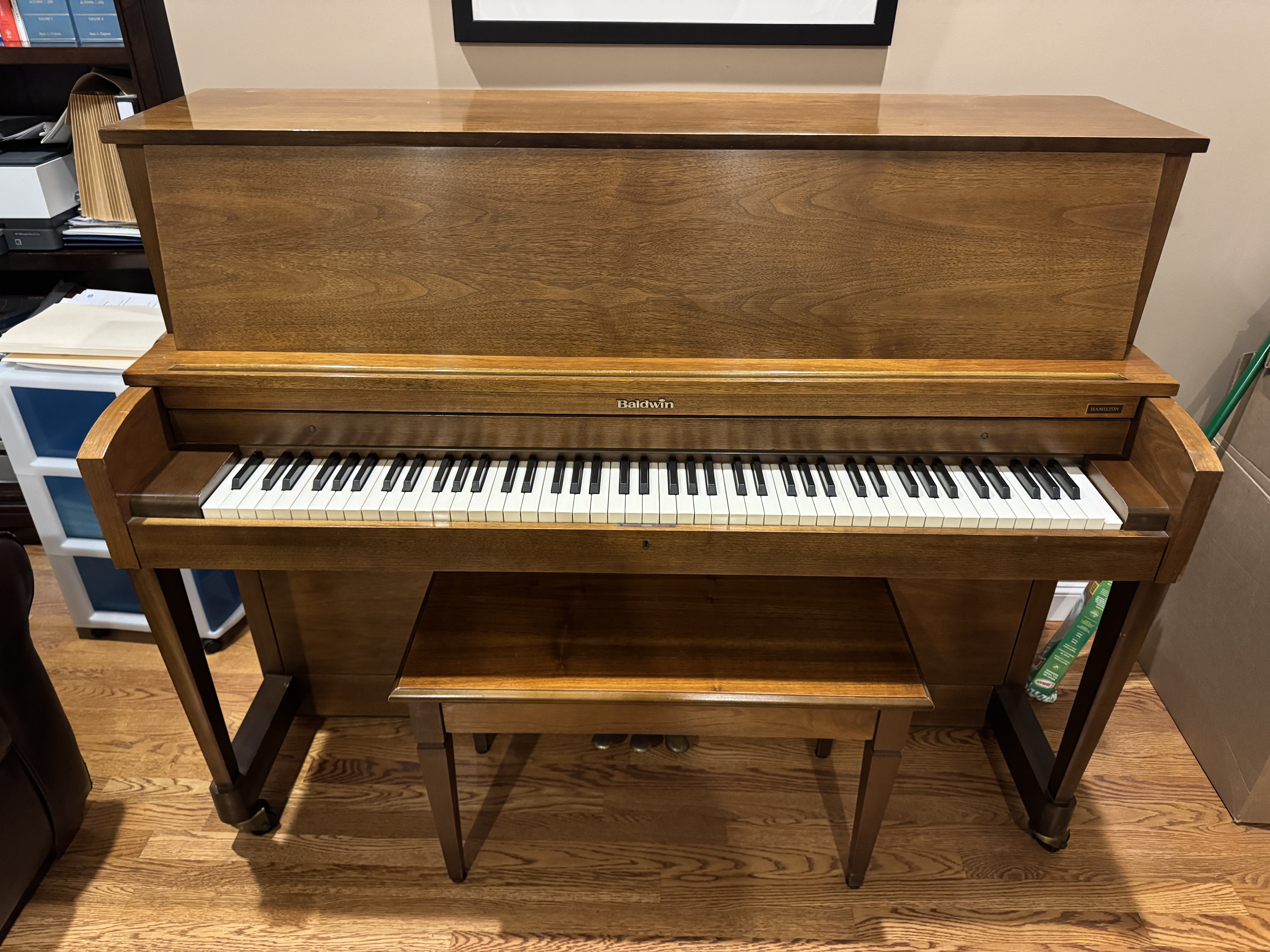 1980 Baldwin Hamilton Model 243 Studio Upright — Made in USA