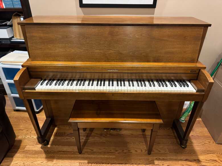1980 Baldwin Hamilton Model 243 Studio Upright — Made in USA
