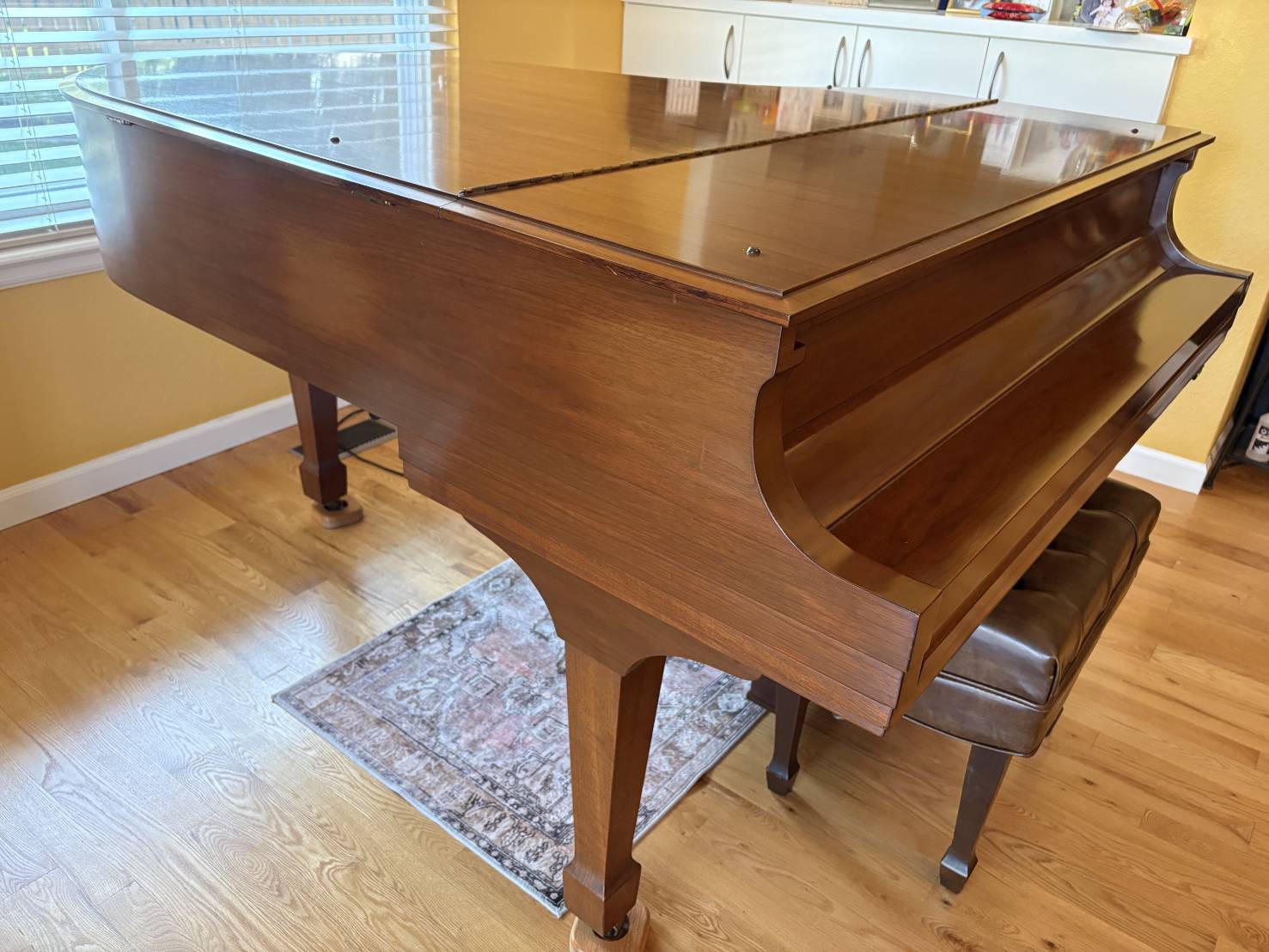 1983 Steinway Model M Rebuilt Walnut $29,500 Priced to Sell 