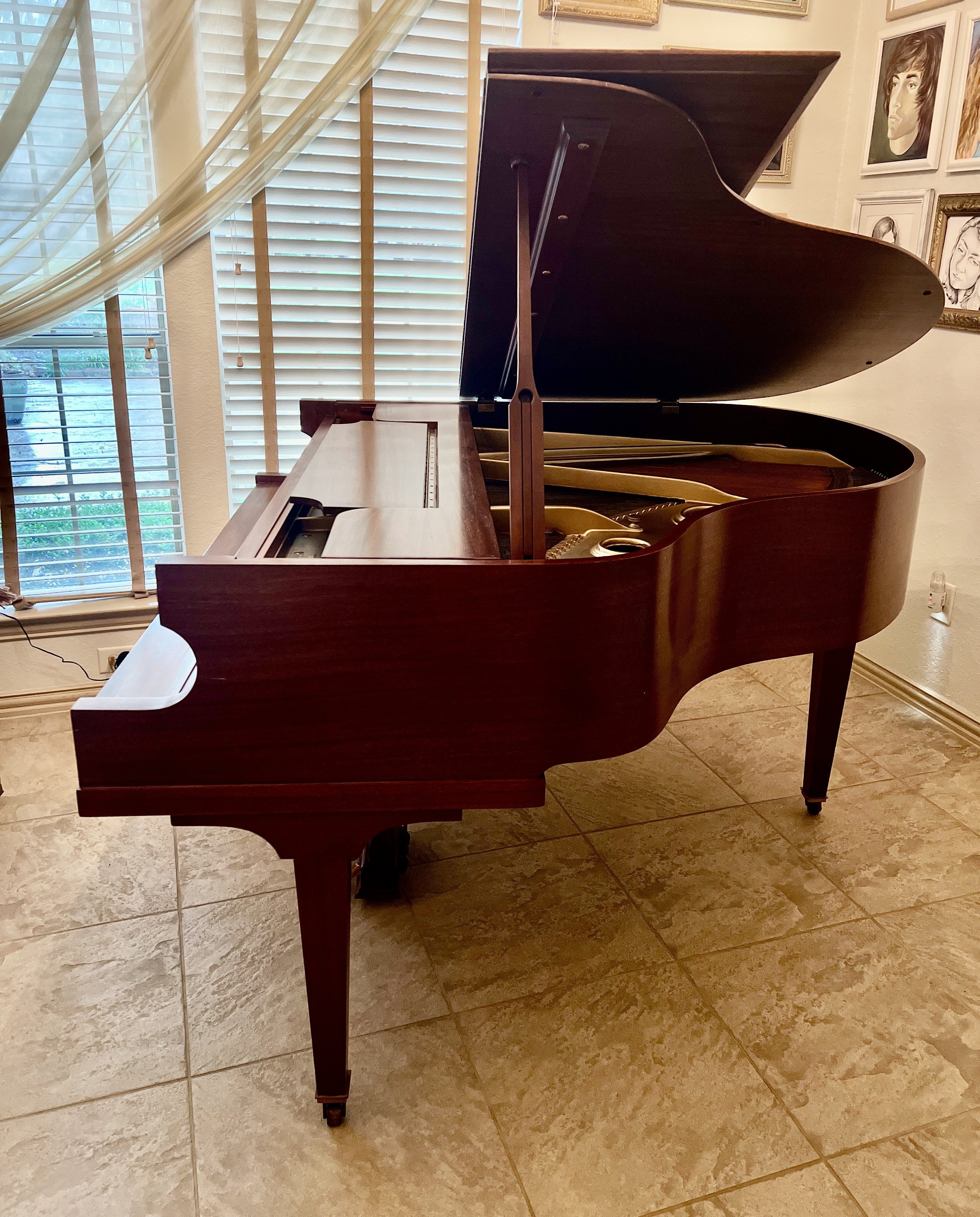 Vose & Sons grand baby piano