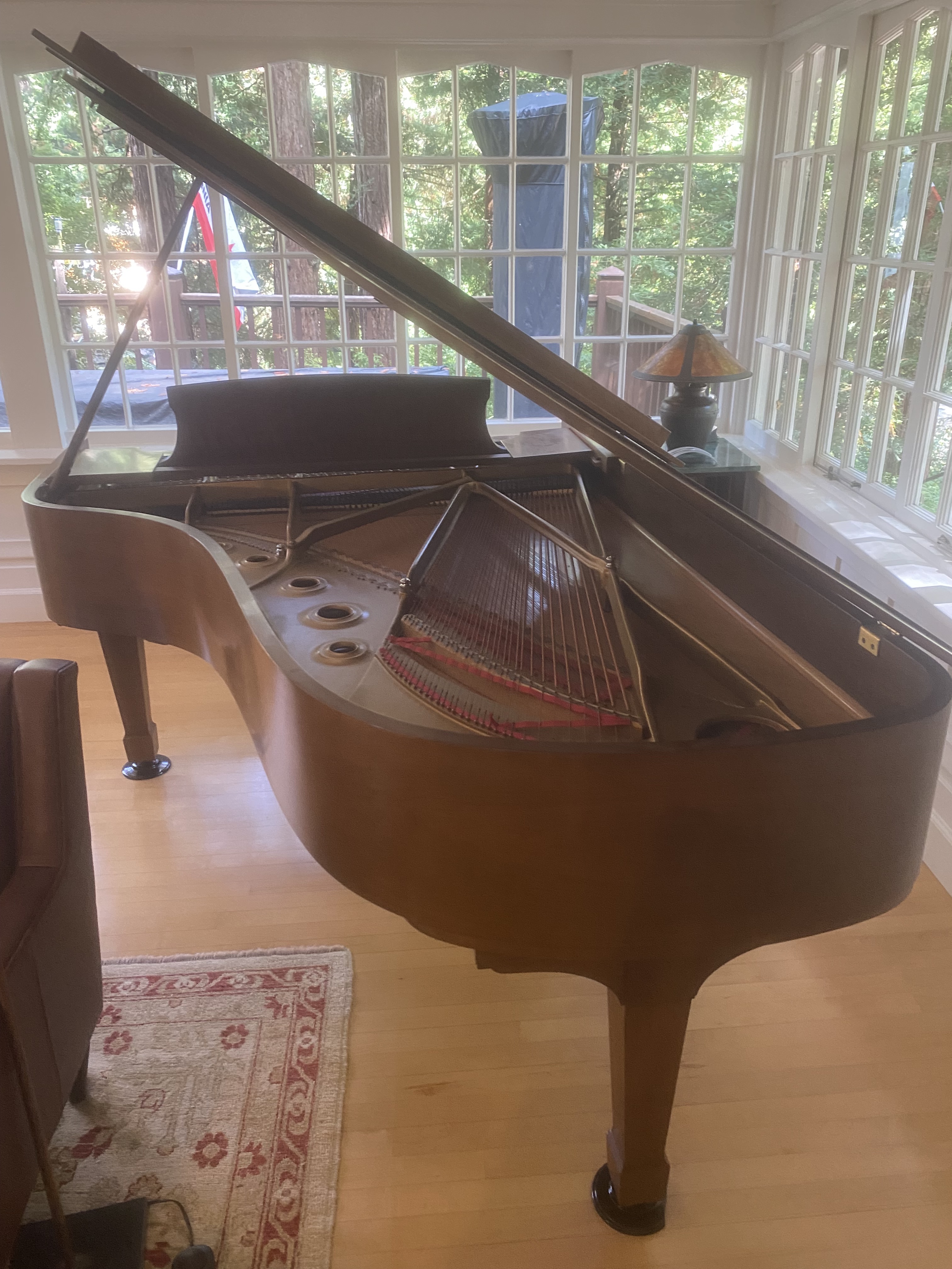 1977 Steinway & Sons Model B Grand Piano – American Walnut