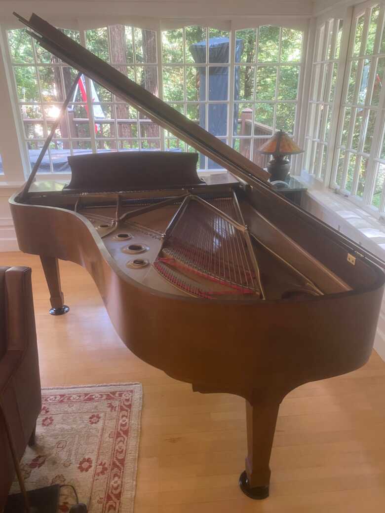 1977 Steinway & Sons Model B Grand Piano – American Walnut