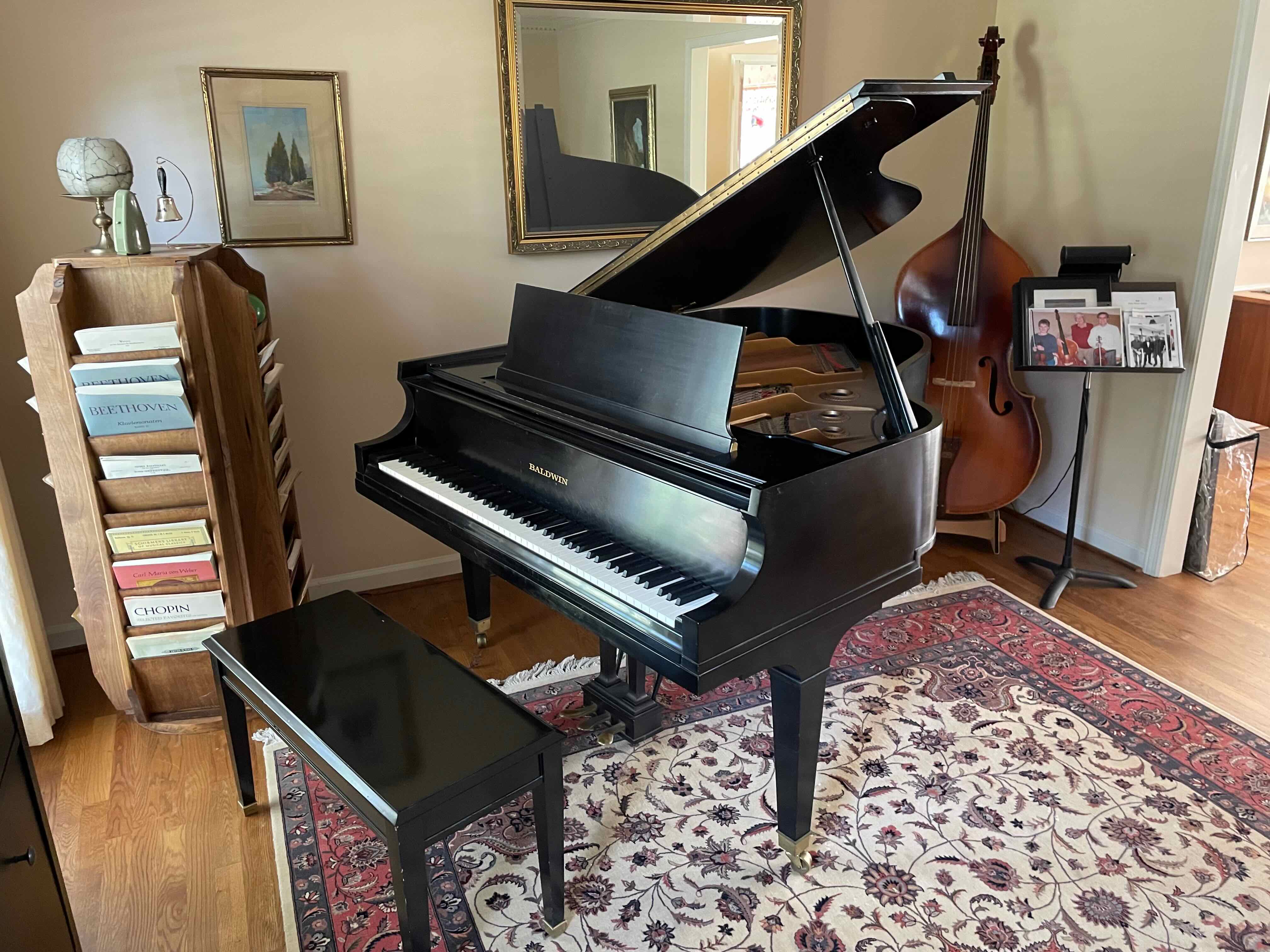 Baldwin Model R Satin Ebony from 1972