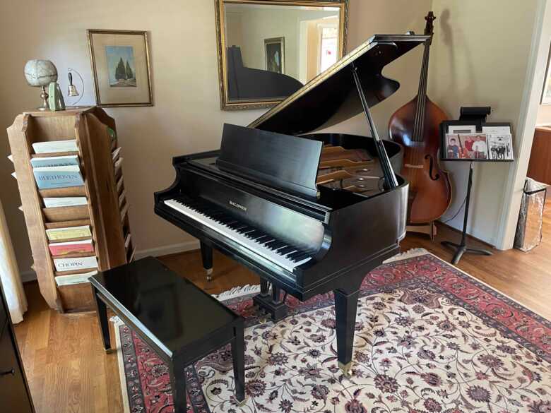 Baldwin Model R Satin Ebony from 1972