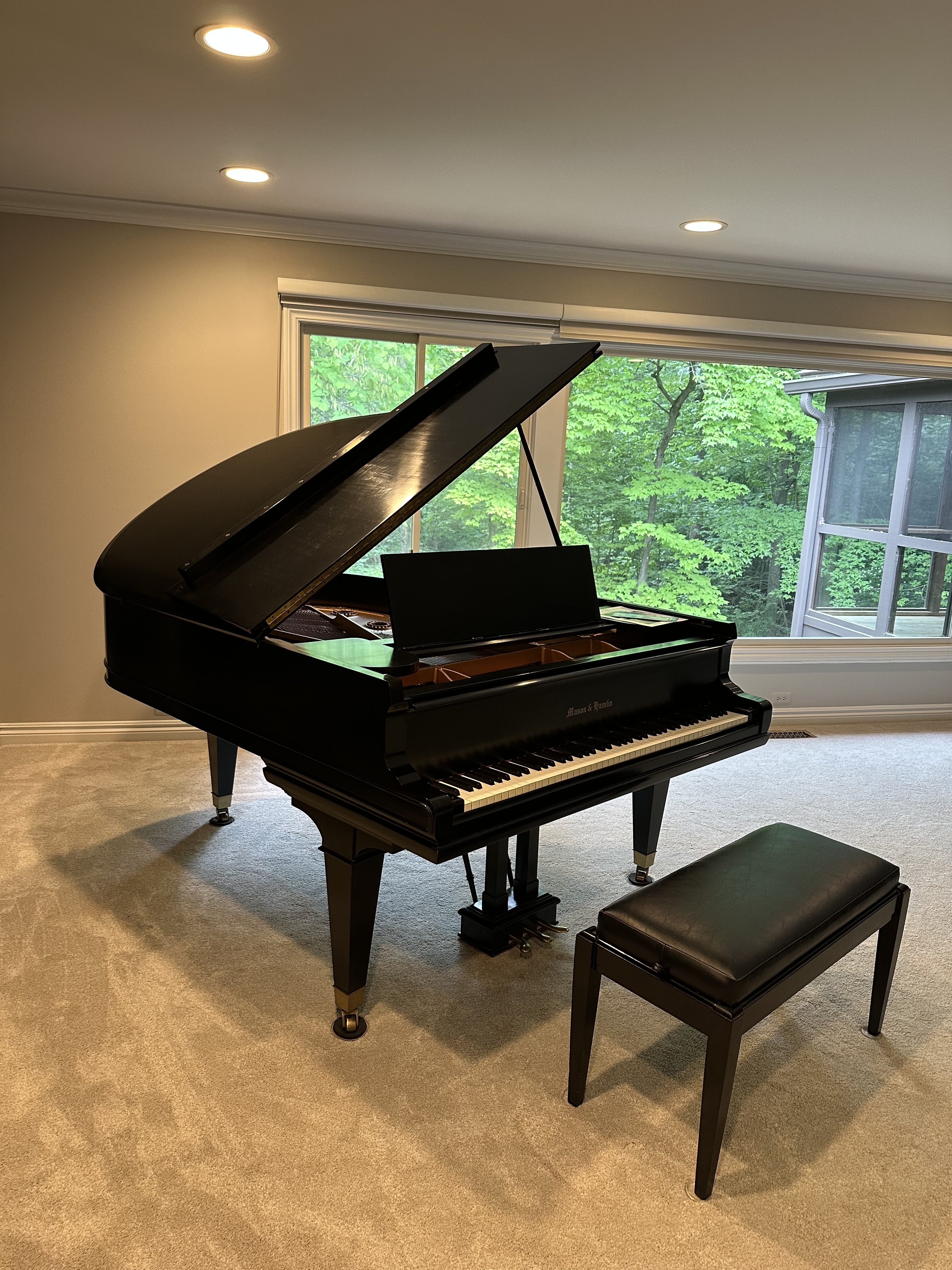 1923 Mason and Hamlin 6'3" Grand Piano