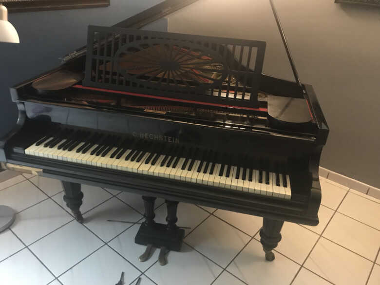 1891 C. Bechstein Grand Piano - Factory Document  
