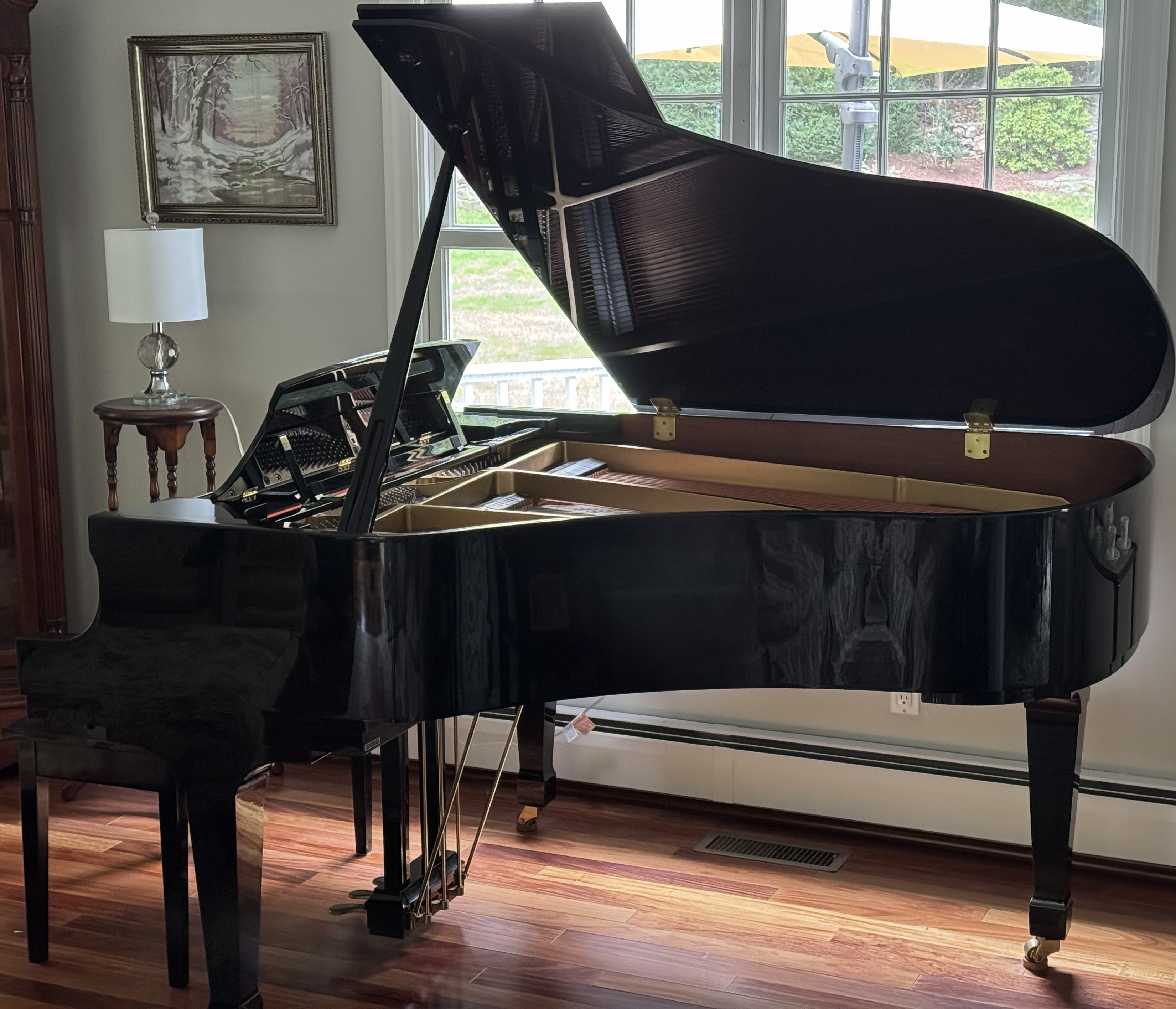 2007 Boston GP-178 Grand Piano – Polished Ebony