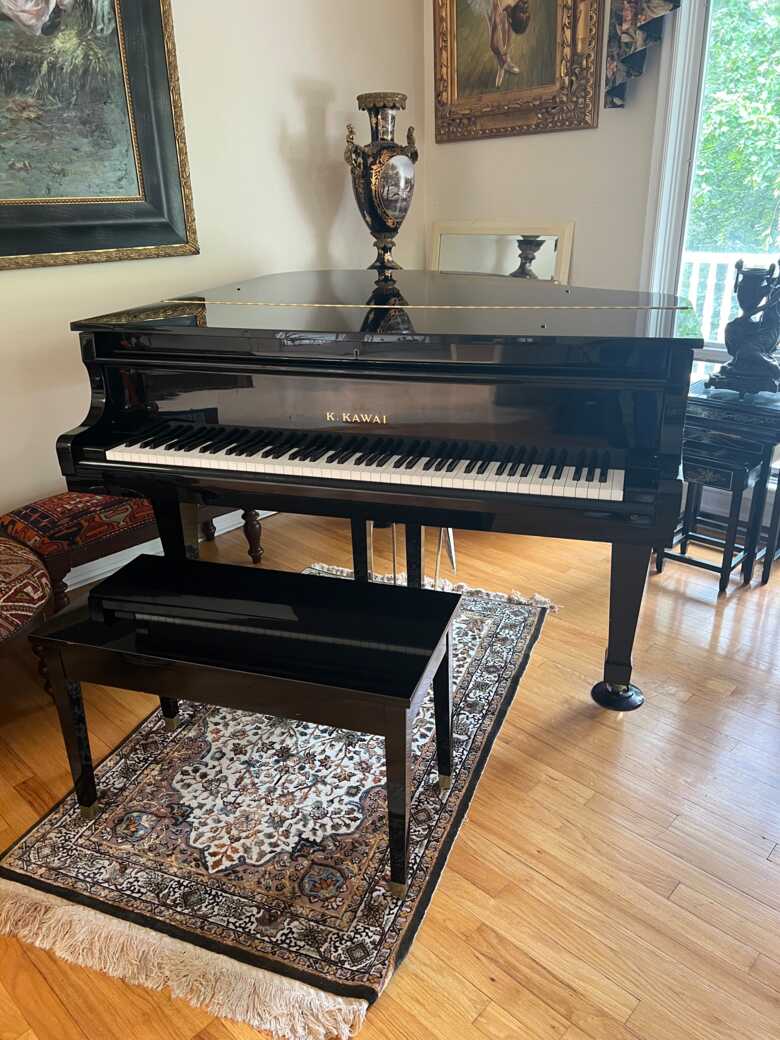 K. Kawai KG-1D - 5’1” 1983 - Polished Ebony - Baby Grand Pia