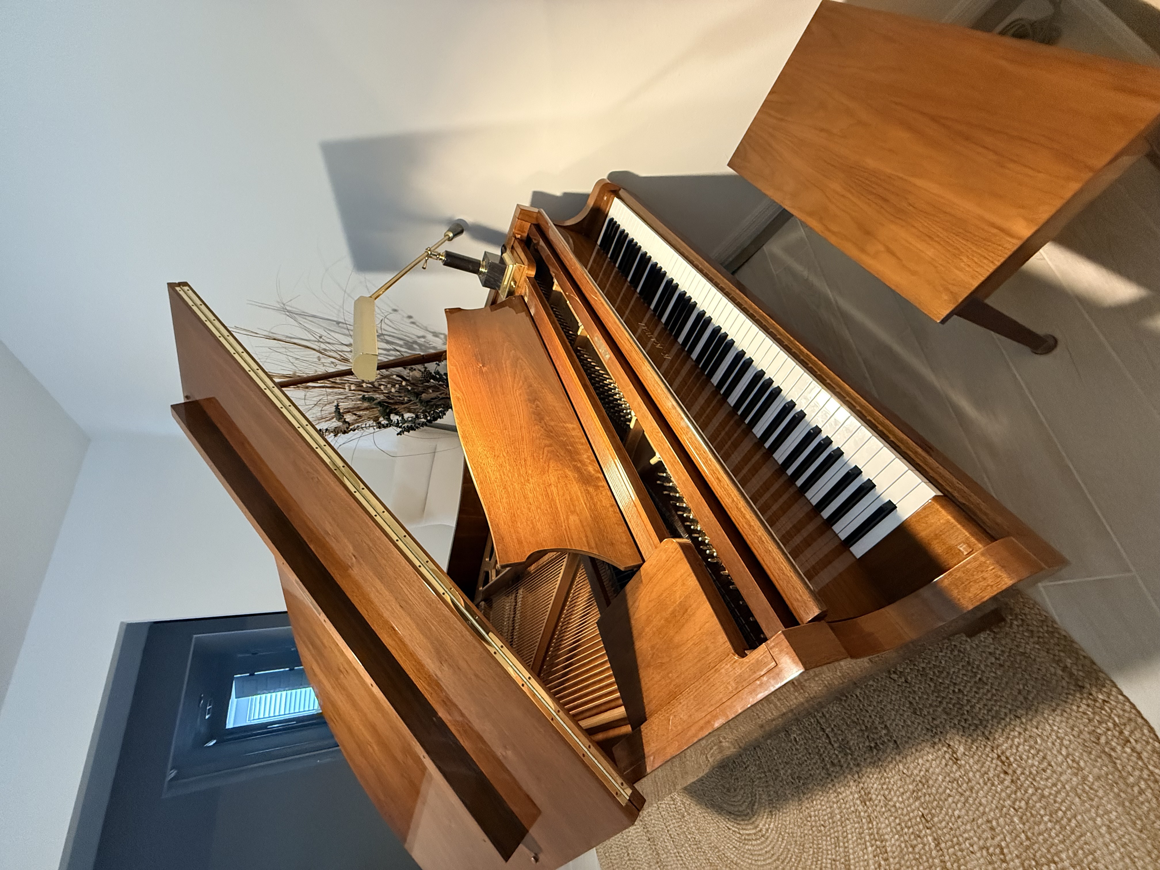 1981 Kawai Grand Piano, Rare Walnut Finish, Humidity Control