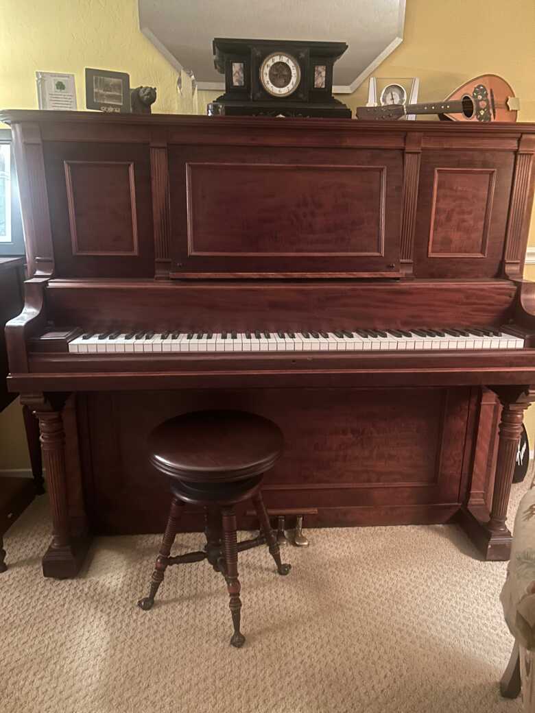 Restored Chickering & Sons Upright Piano (1902–1903) 